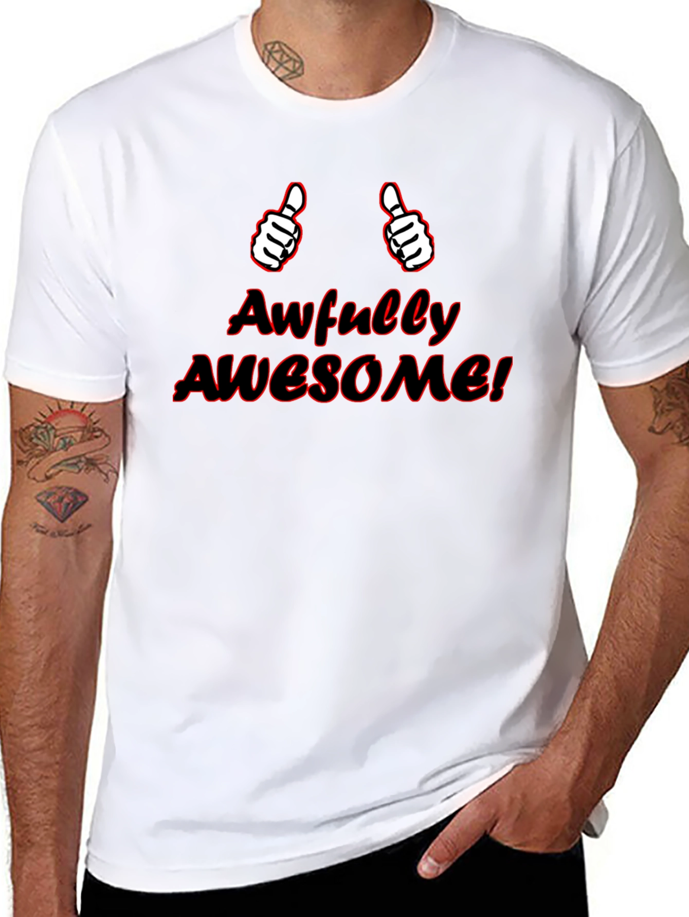 Awfully Awesome Graphic T-Shirt
