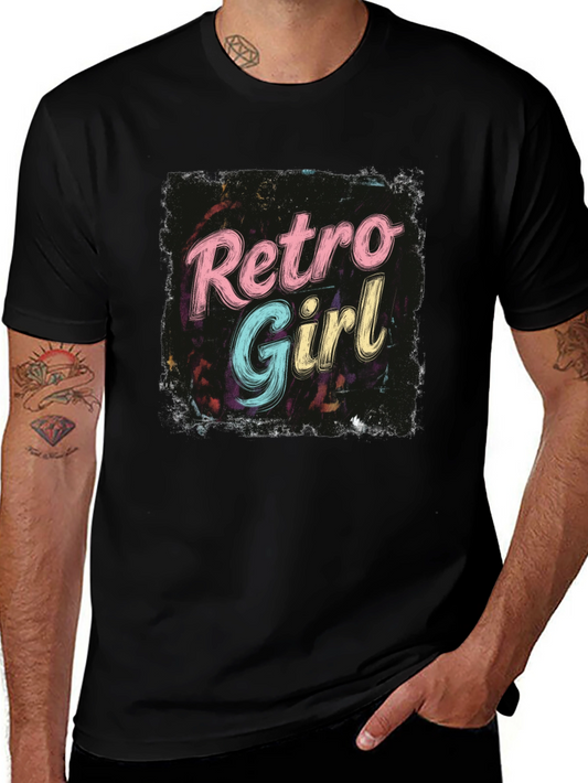 Retro Girl Vintage Graphic T-Shirt
