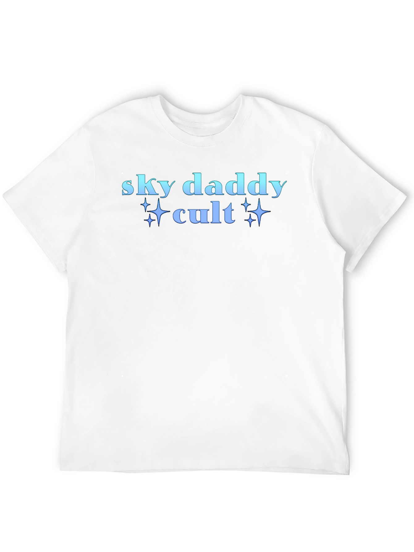 Sky Daddy Cult Graphic T-Shirt Black