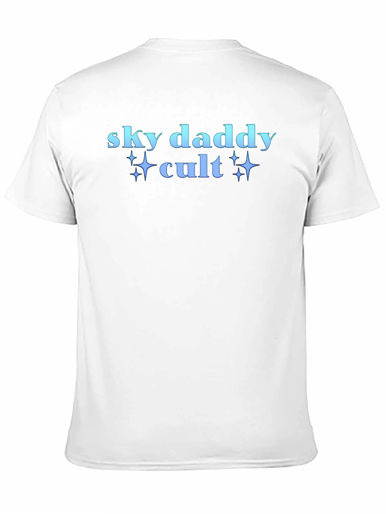 Sky Daddy Cult Graphic T-Shirt Black