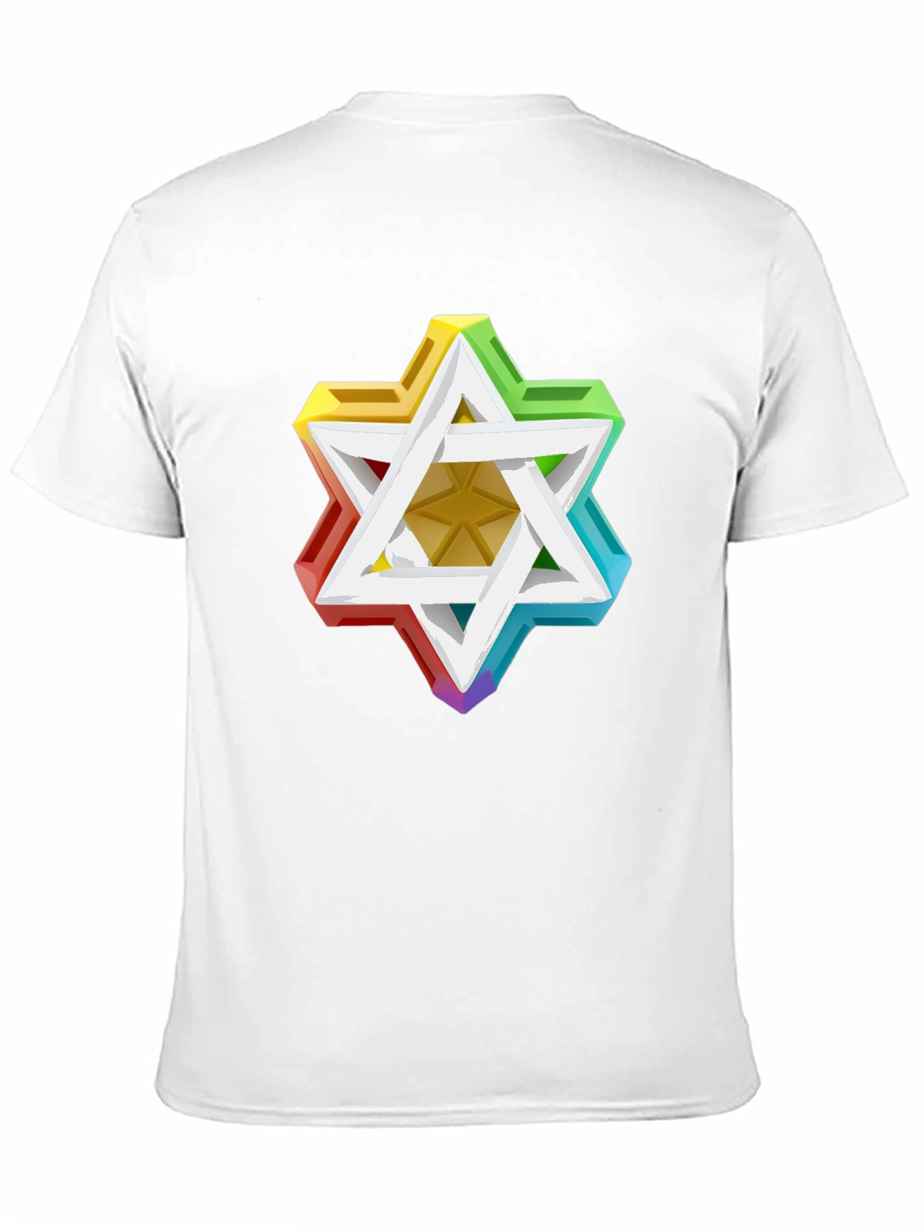Rainbow Star Graphic T-Shirt