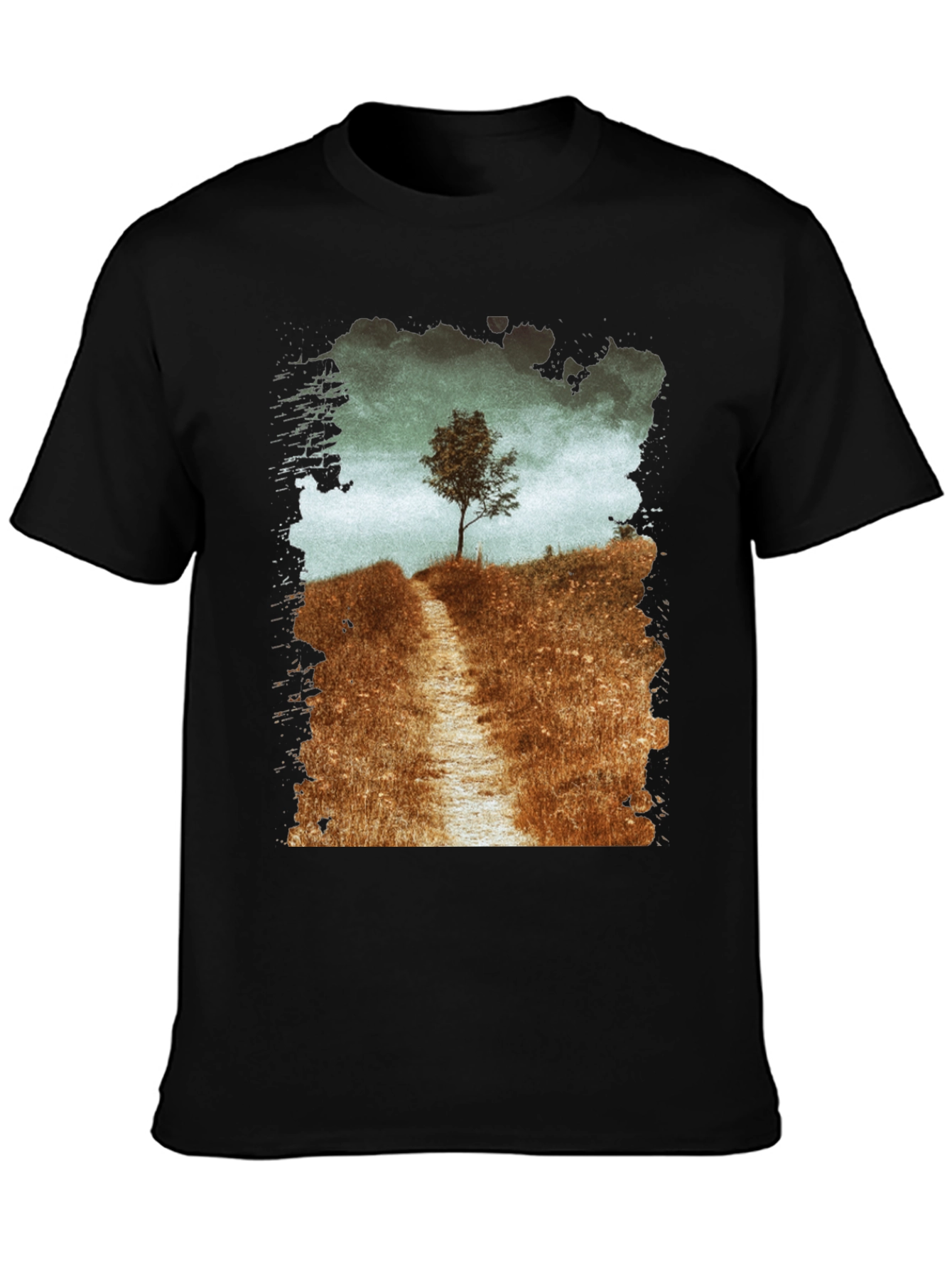 Nature Path Graphic T-Shirt