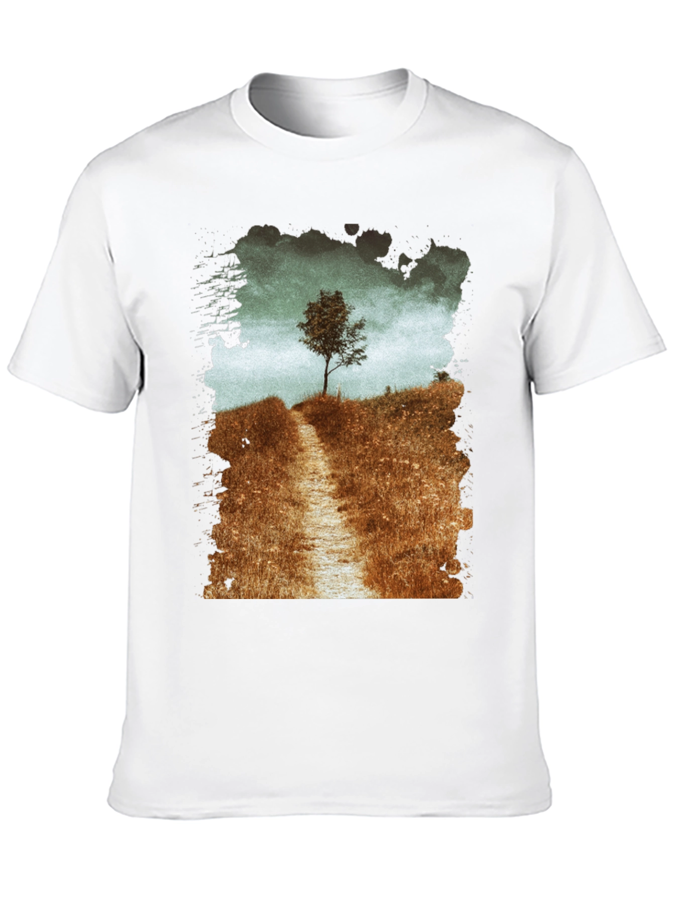 Nature Path Graphic T-Shirt