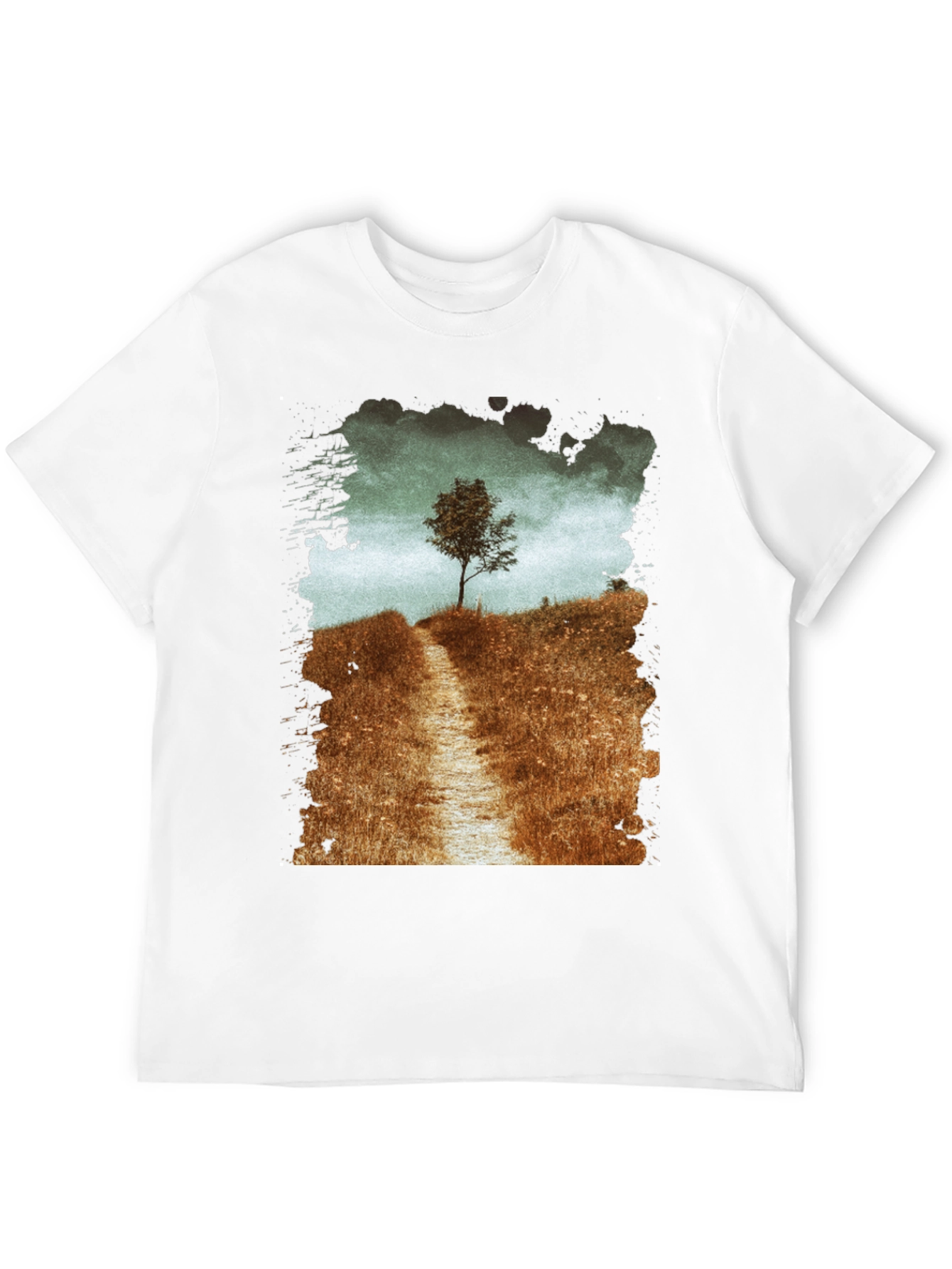 Nature Path Graphic T-Shirt