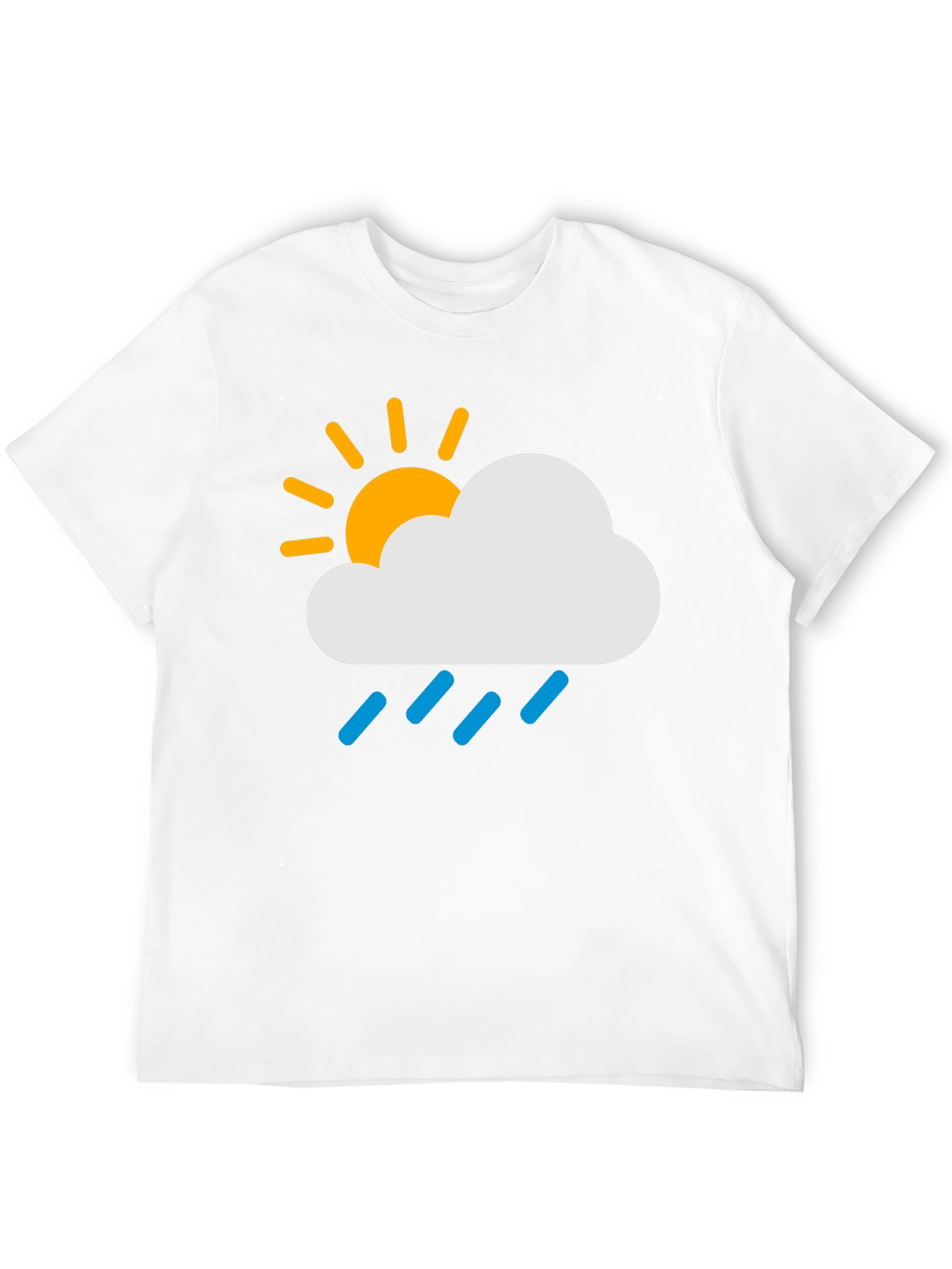 Rainy Day Graphic T-Shirt - Weather Design Tee