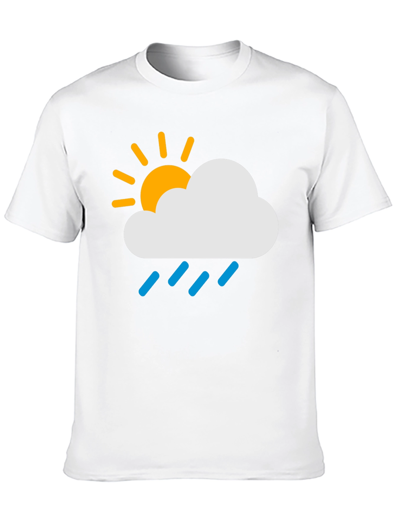 Rainy Day Graphic T-Shirt - Weather Design Tee