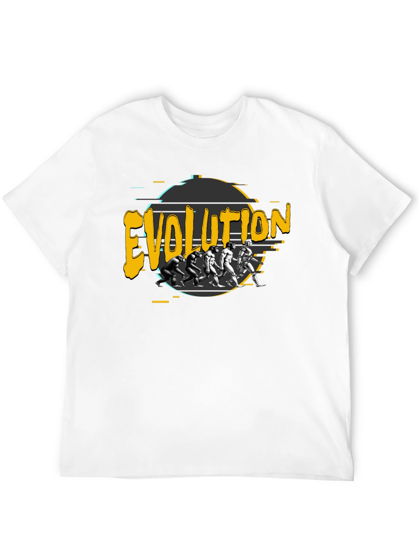Evolution Graphic T-Shirt - Mens Black Tee