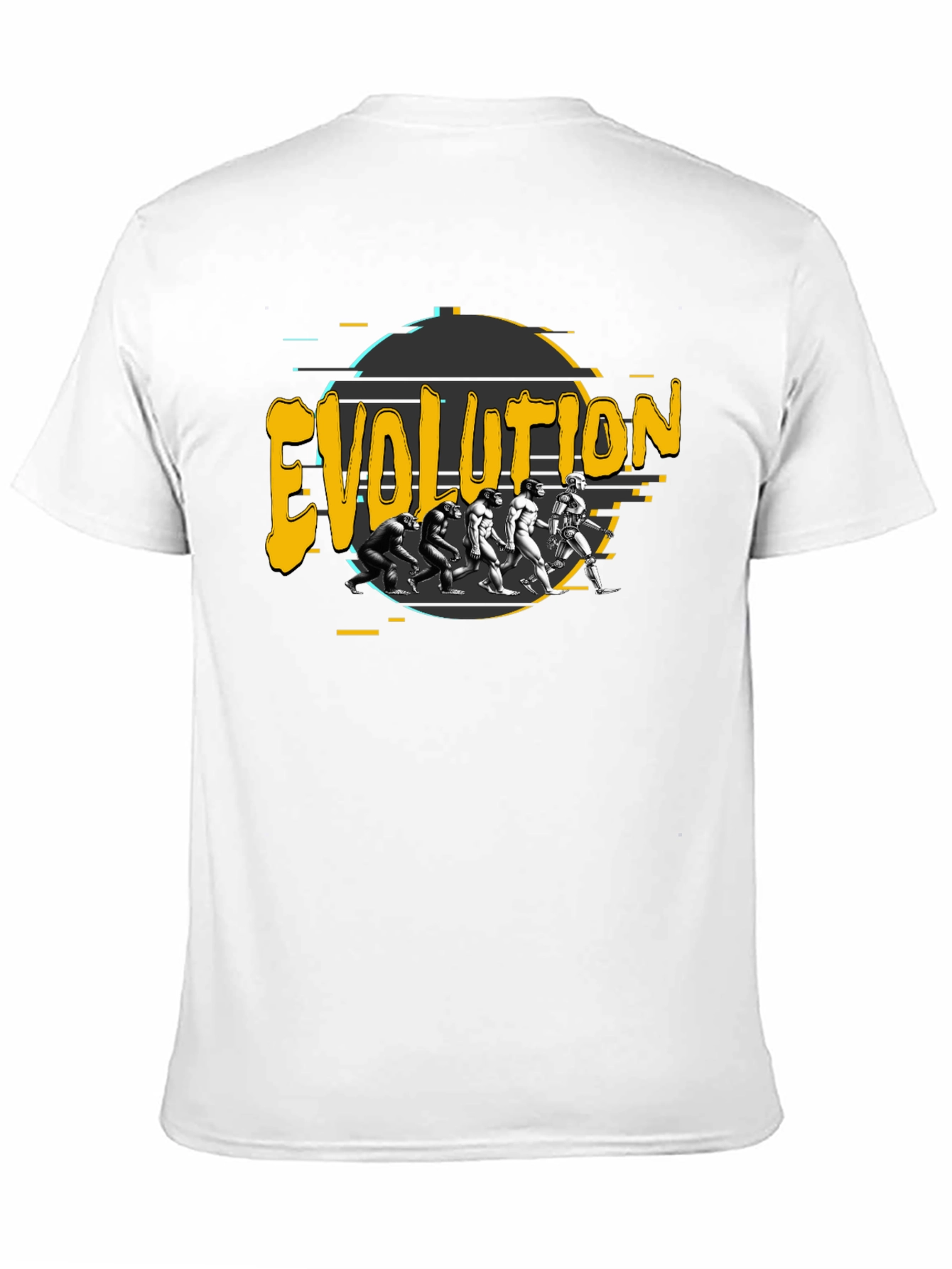 Evolution Graphic T-Shirt - Mens Black Tee