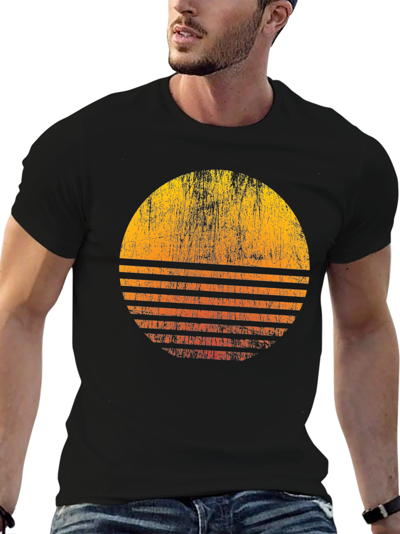 Retro Sunset Graphic Tee