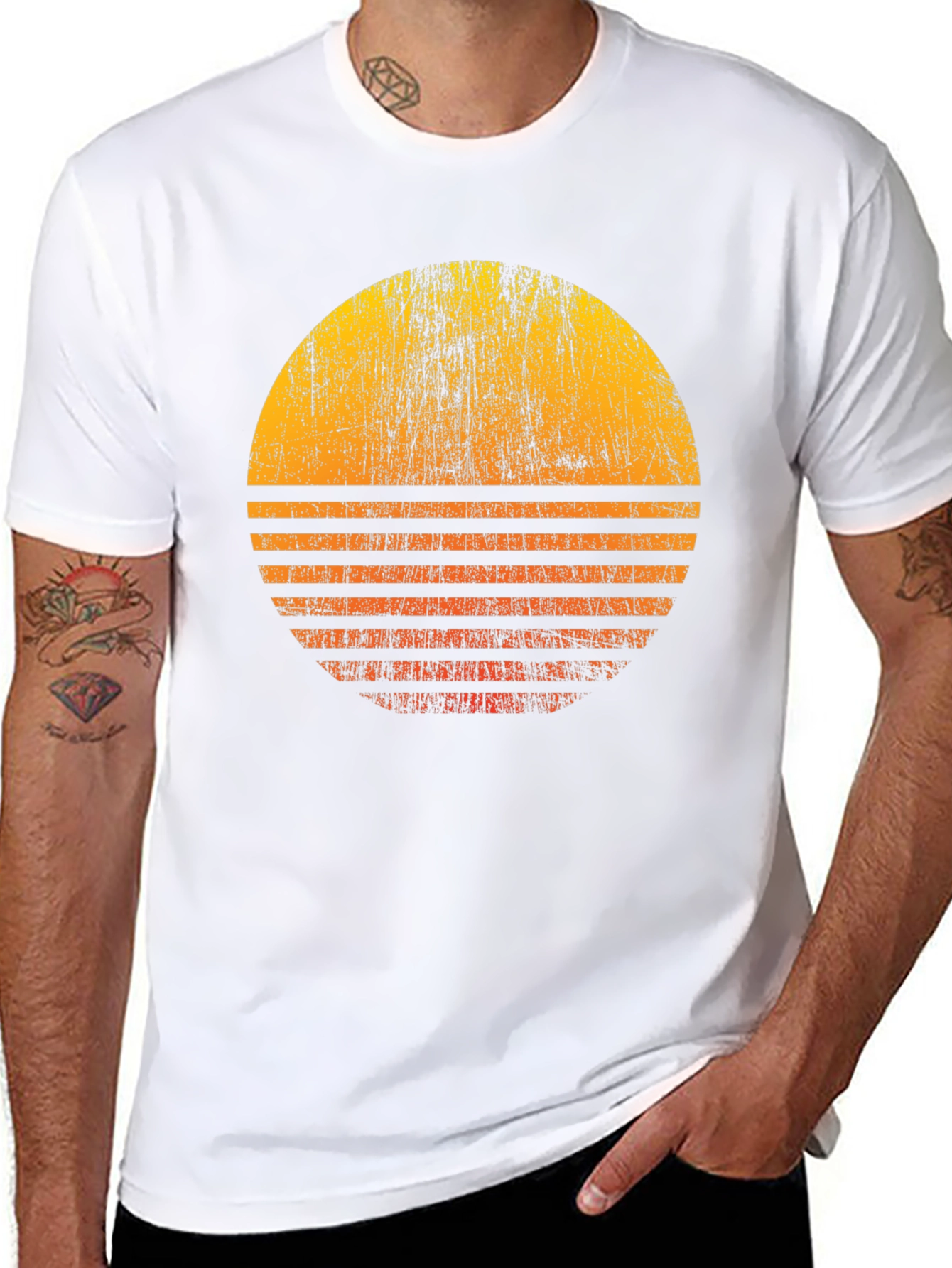 Retro Sunset Graphic Tee