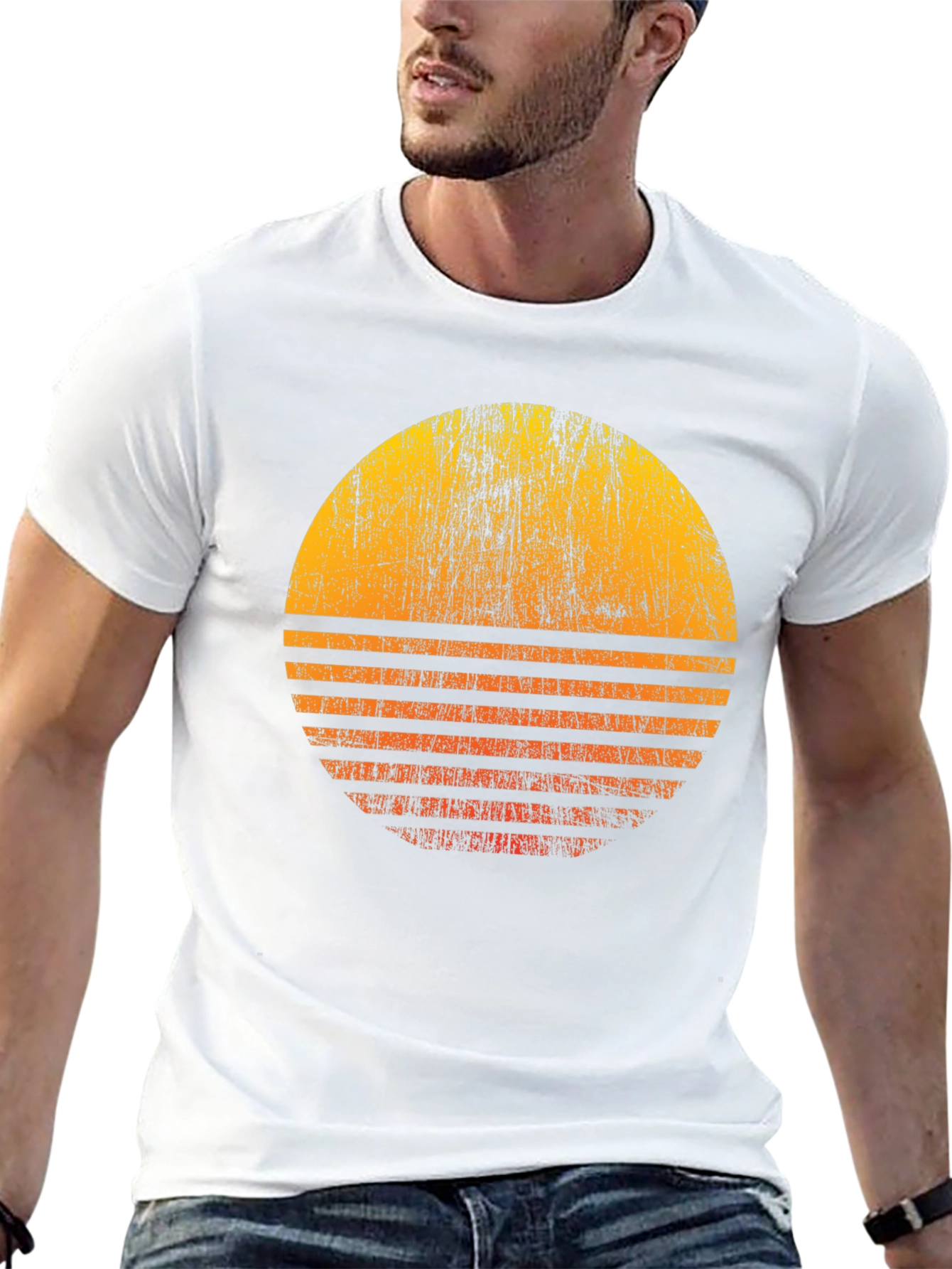 Retro Sunset Graphic Tee