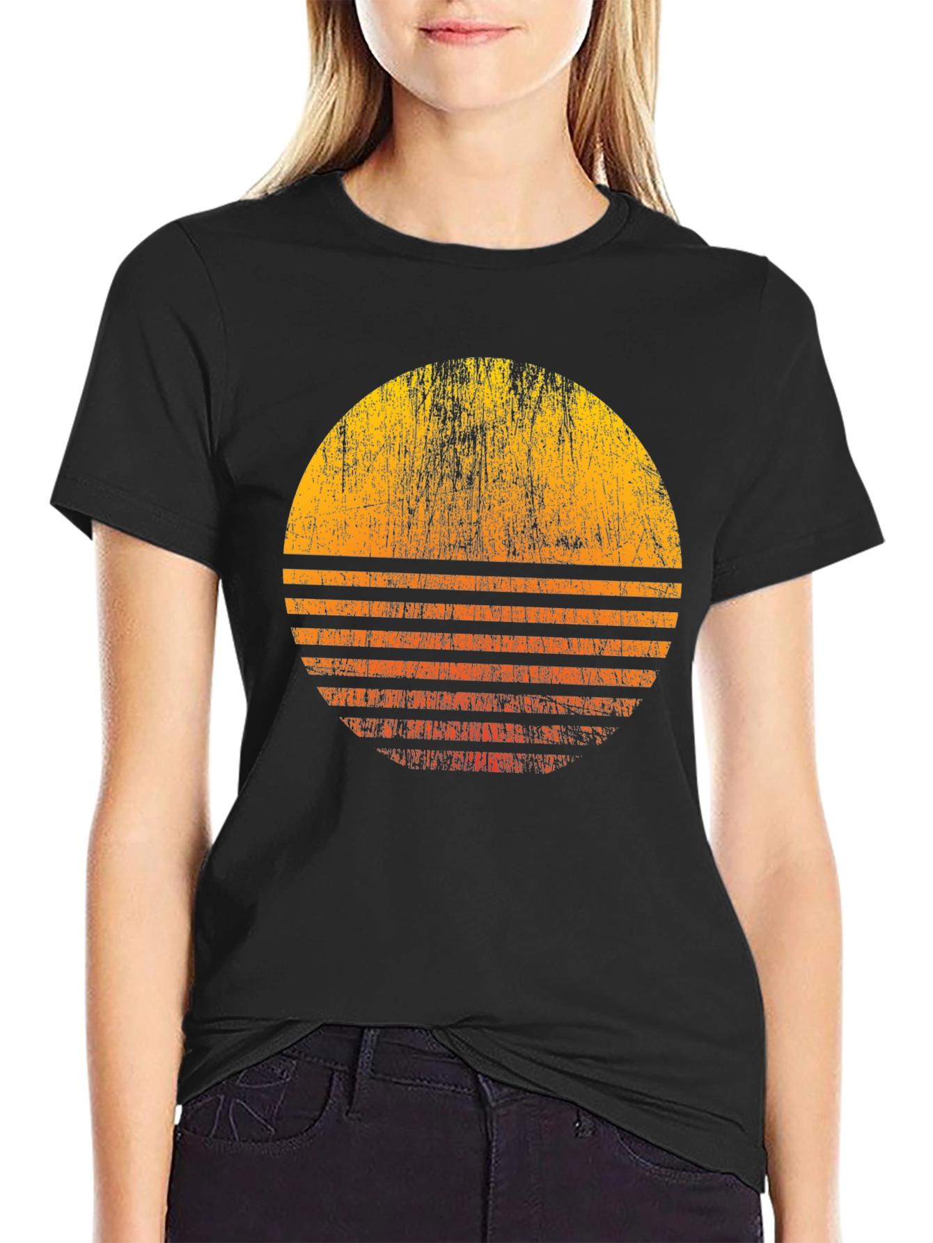 Retro Sunset Graphic Tee
