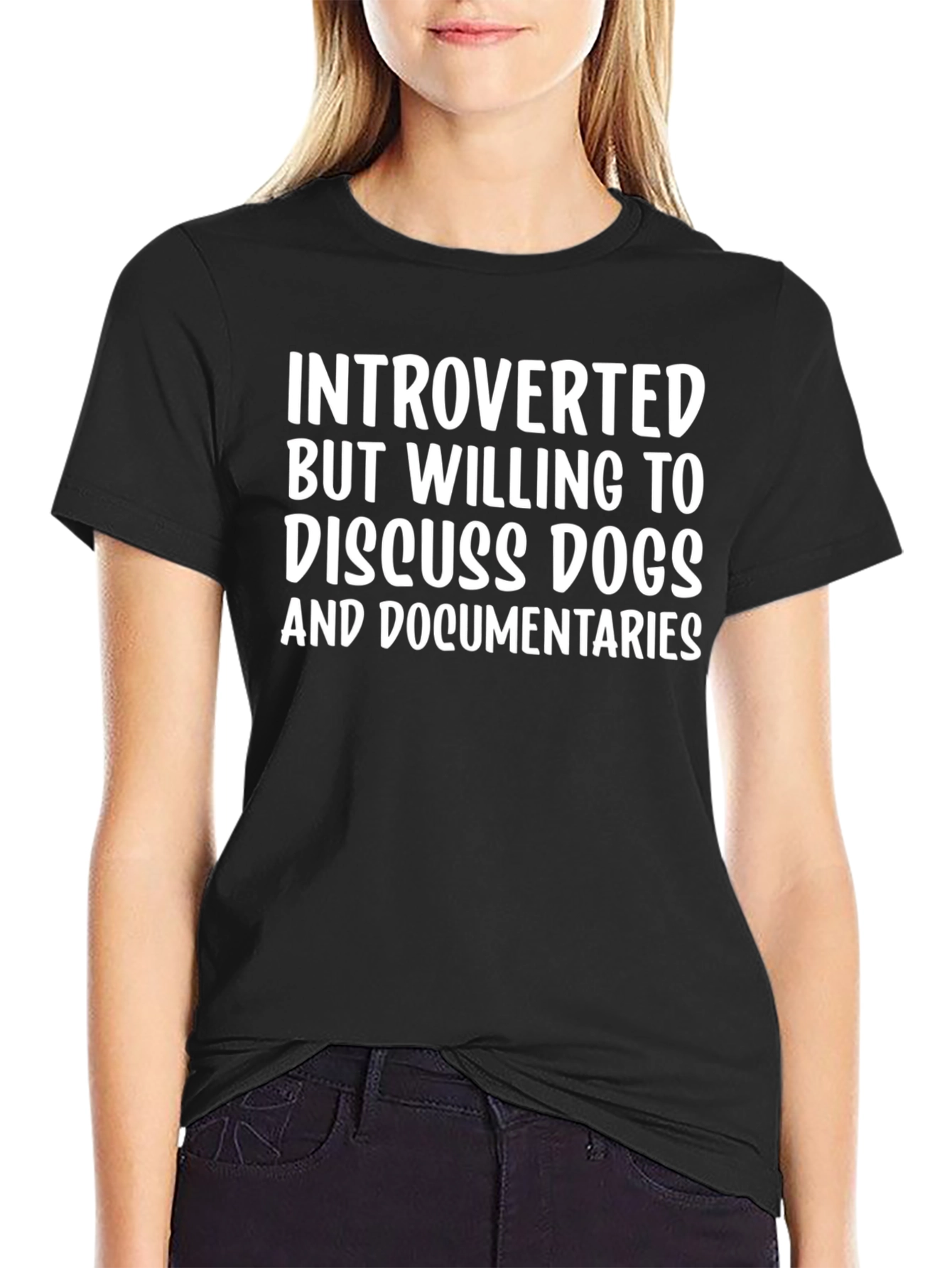 Introverted Dogs & Documentaries T-Shirt