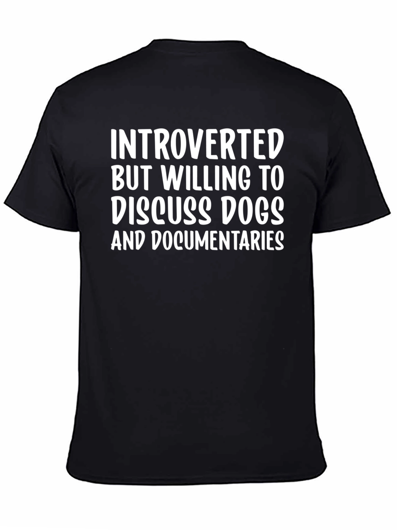 Introverted Dogs & Documentaries T-Shirt