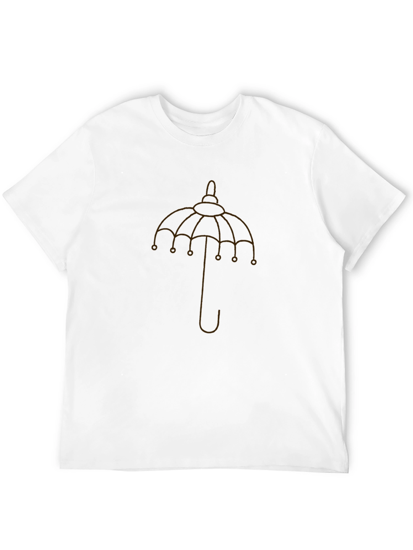 Umbrella Graphic Tee - Minimalist Design