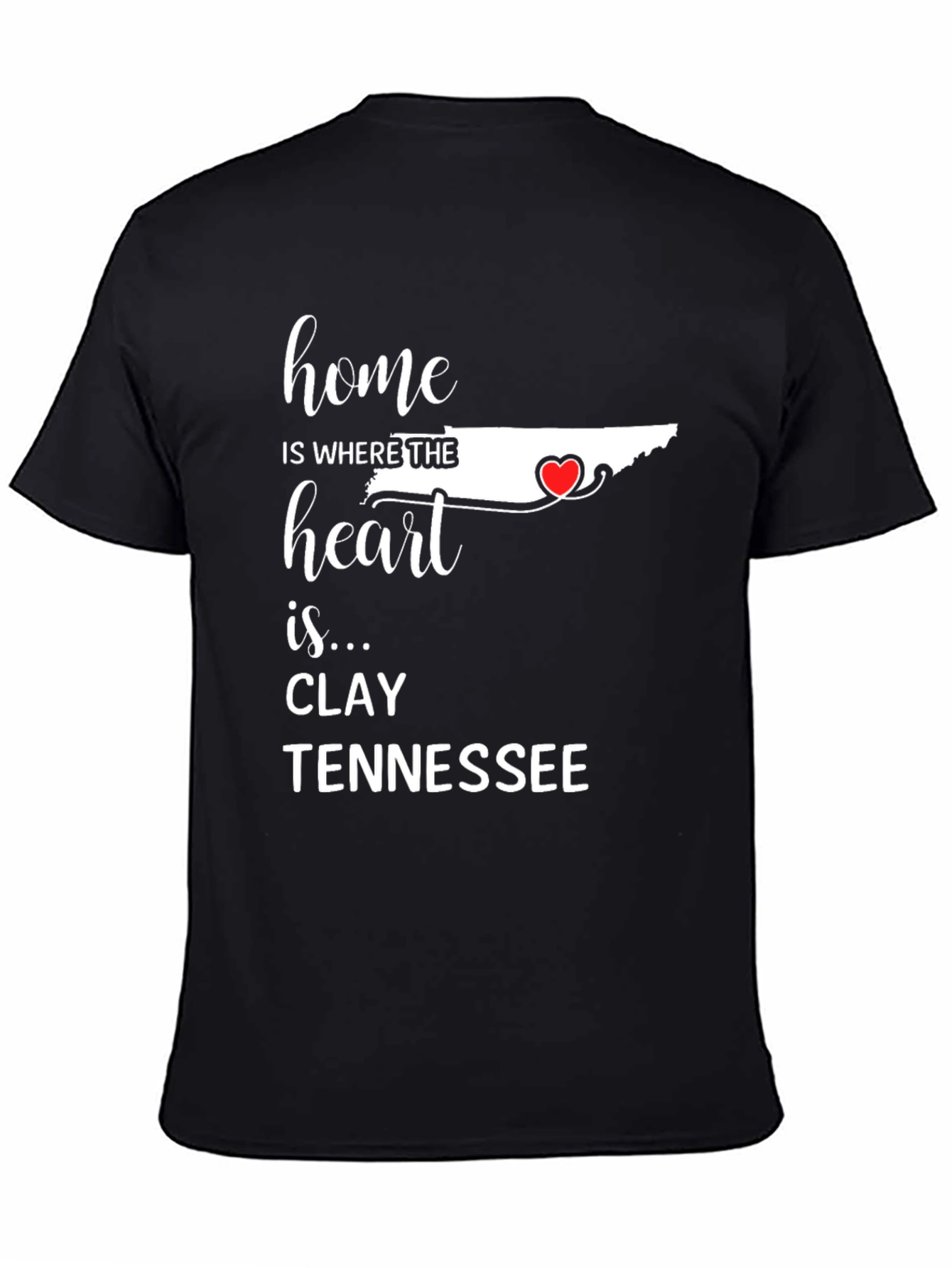 Home is Where the Heart is Tennessee T-Shirt