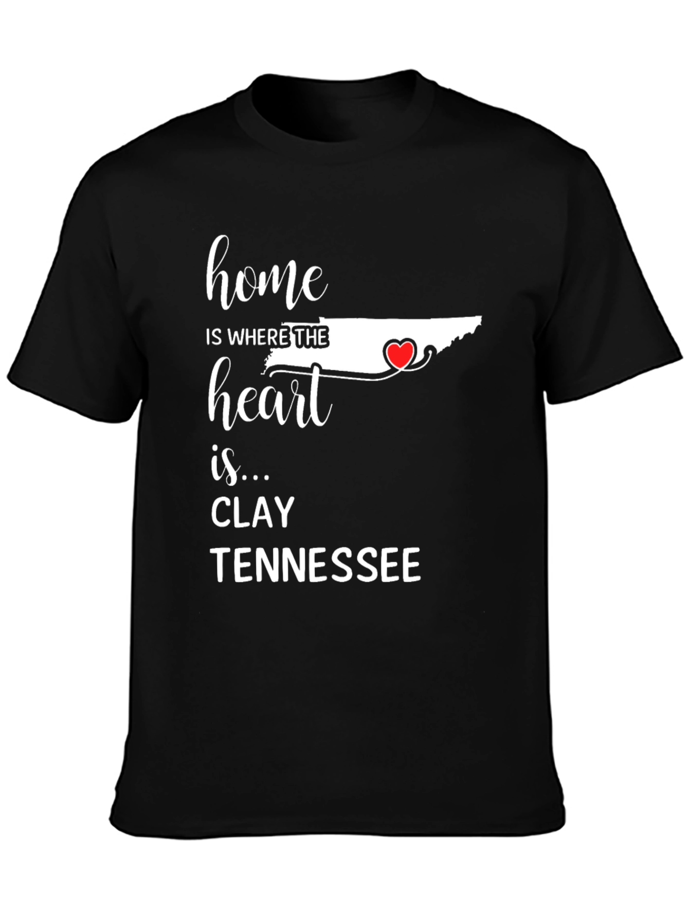 Home is Where the Heart is Tennessee T-Shirt