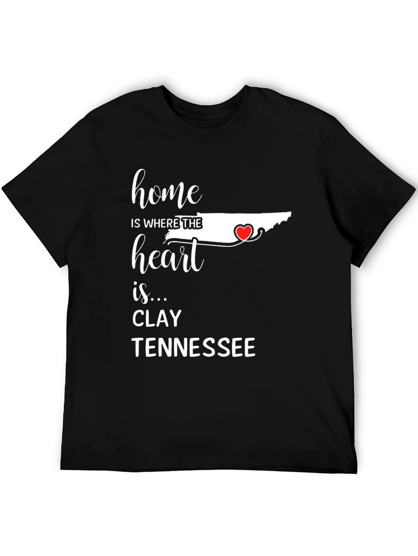 Home is Where the Heart is Tennessee T-Shirt