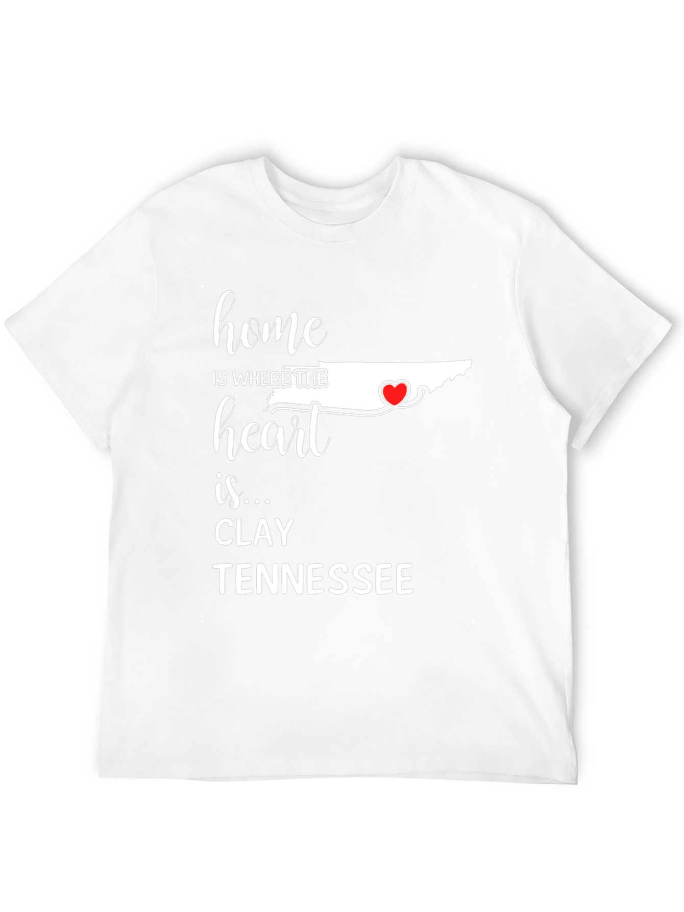 Home is Where the Heart is Tennessee T-Shirt