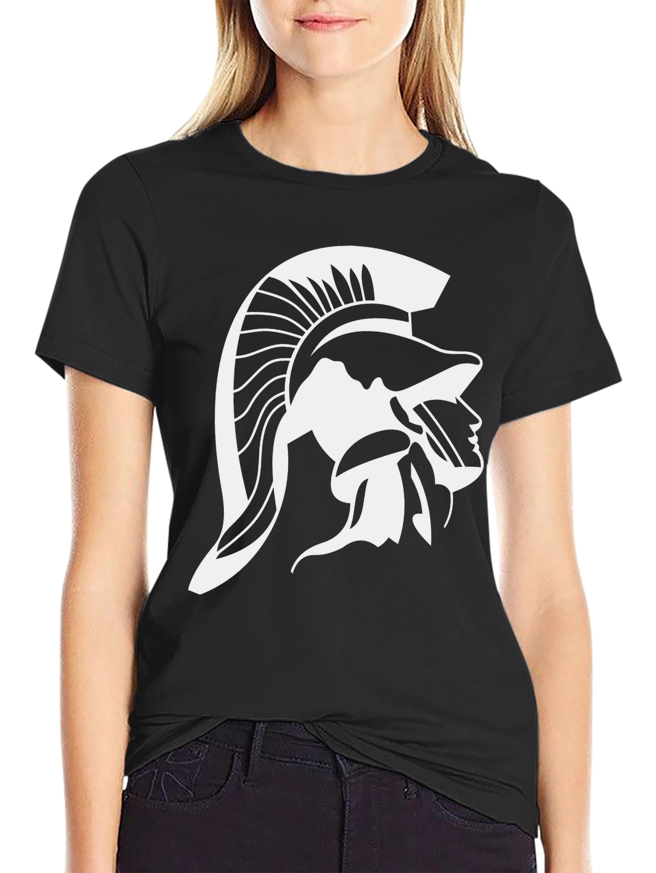 Spartan Warrior Graphic T-Shirt
