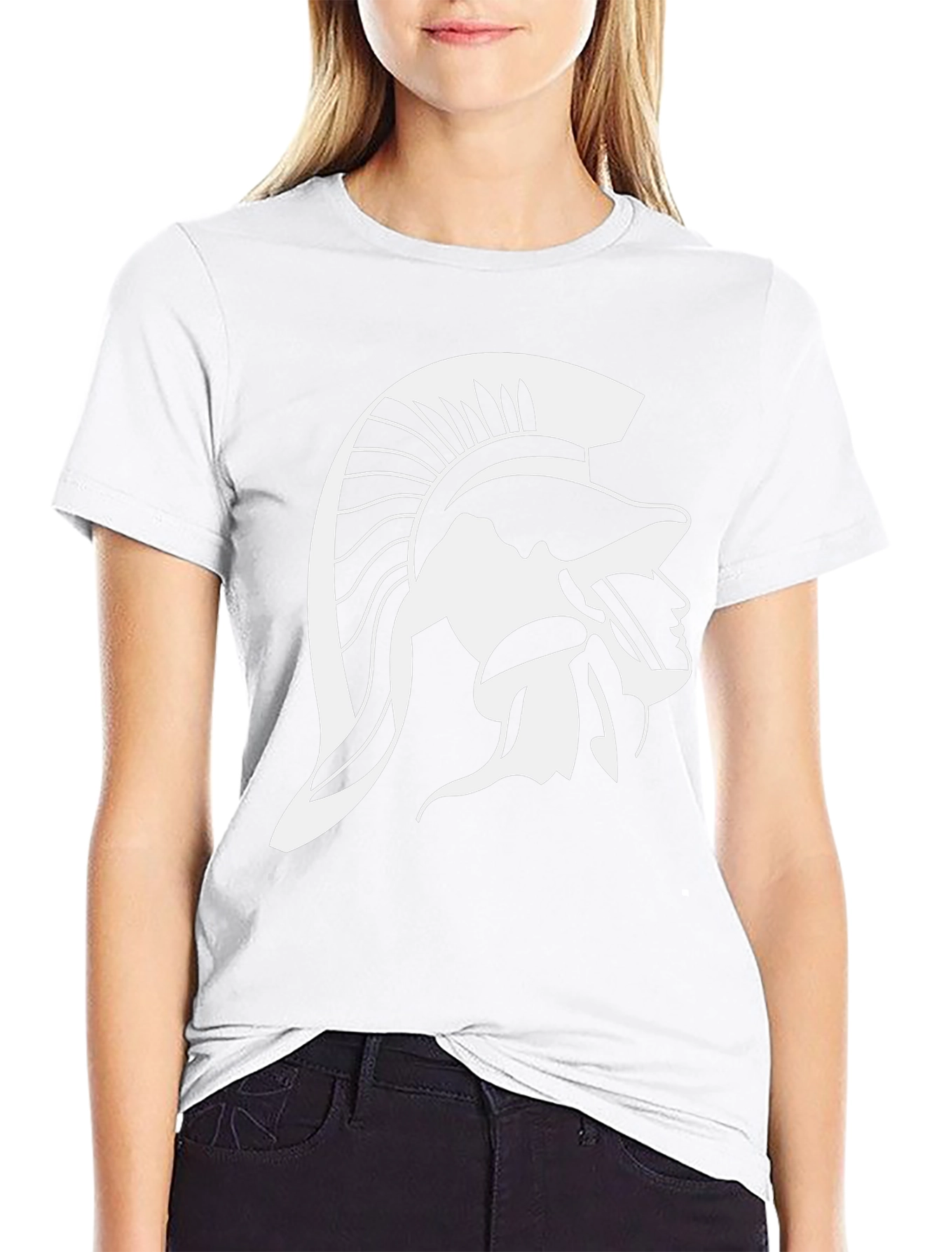 Spartan Warrior Graphic T-Shirt