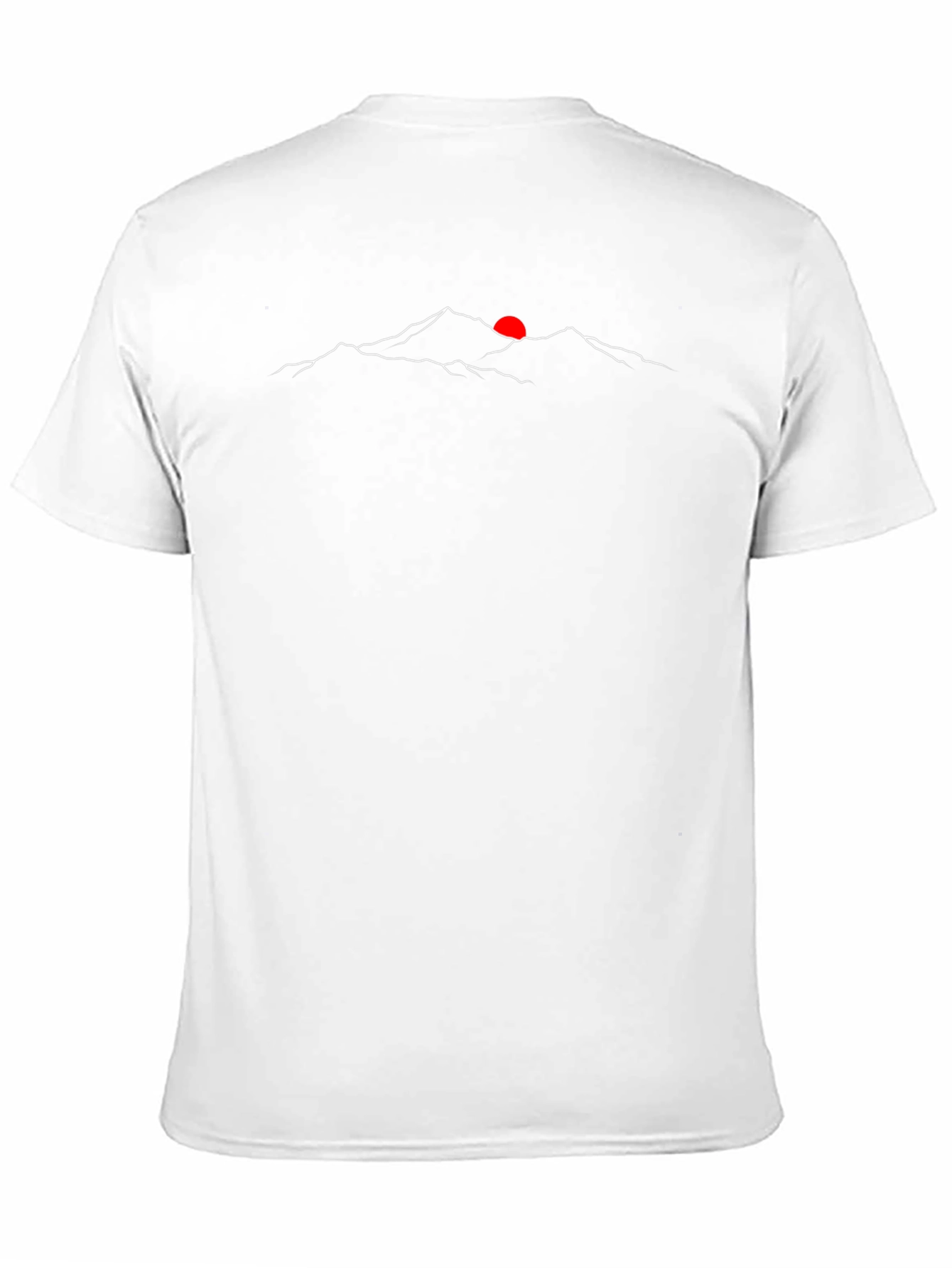 Mountain Peak Graphic Tee - Black