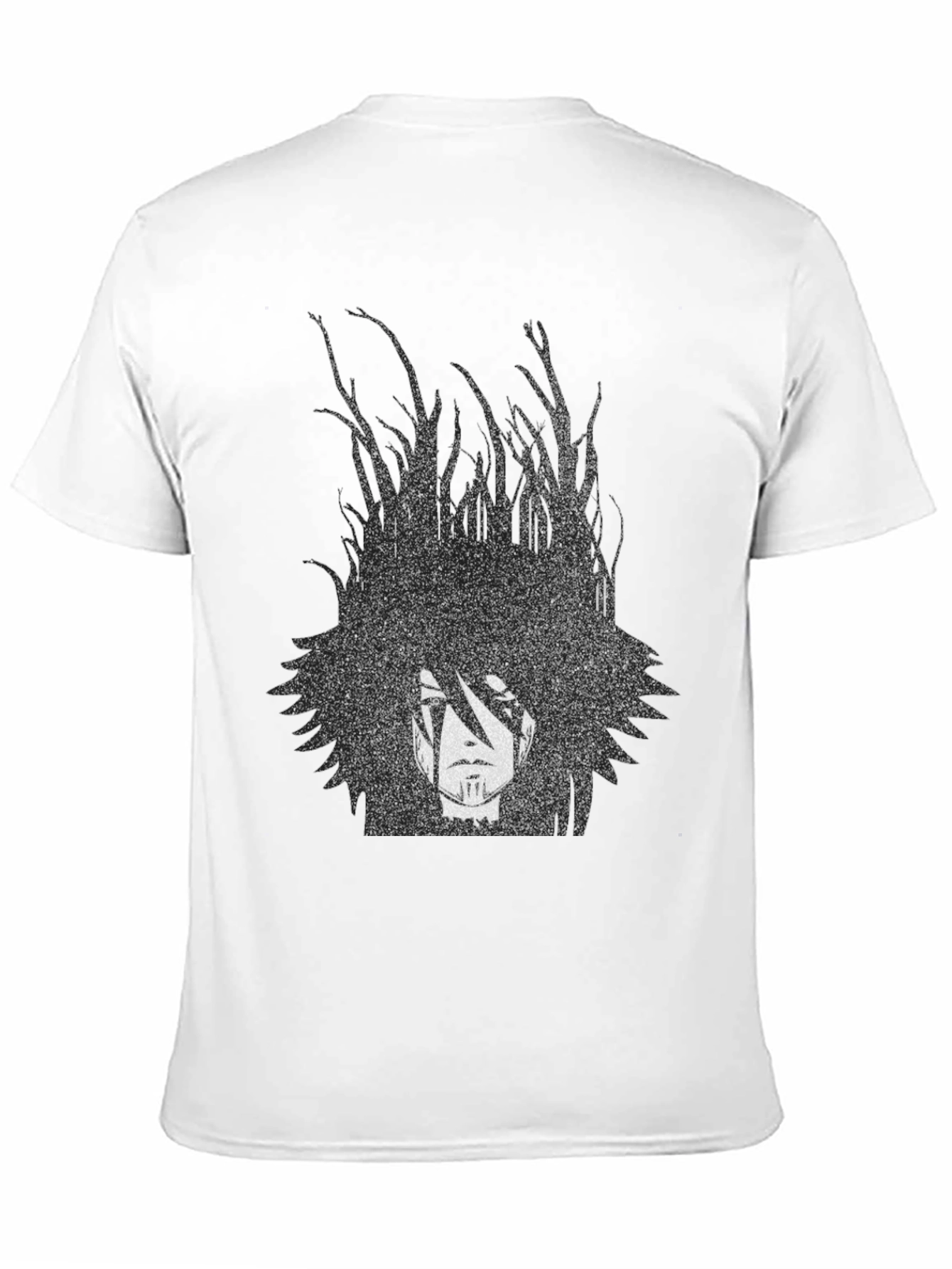 Anime Graphic T-Shirt - Black