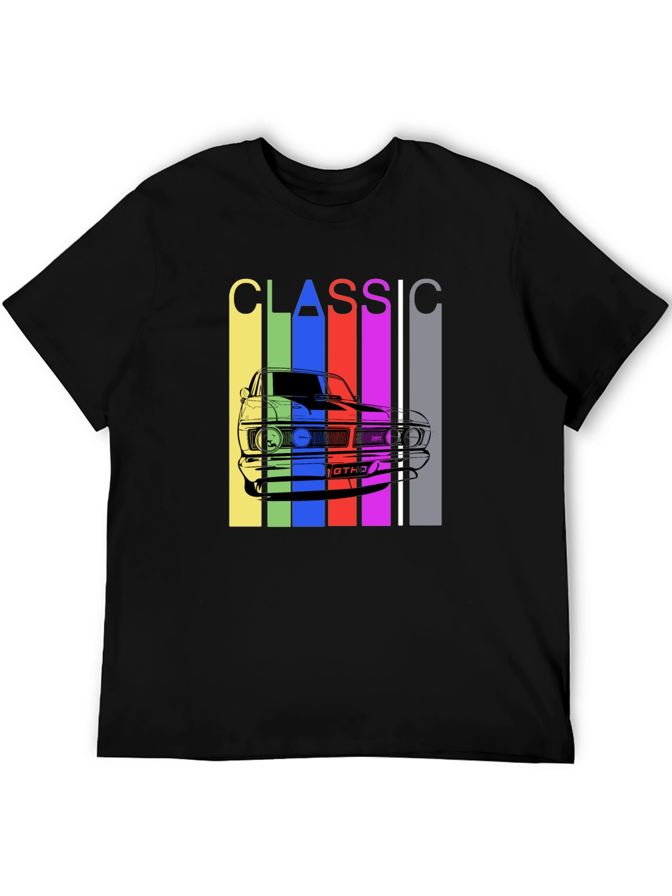 Classic Car T-Shirt - Retro Style Mens Tee