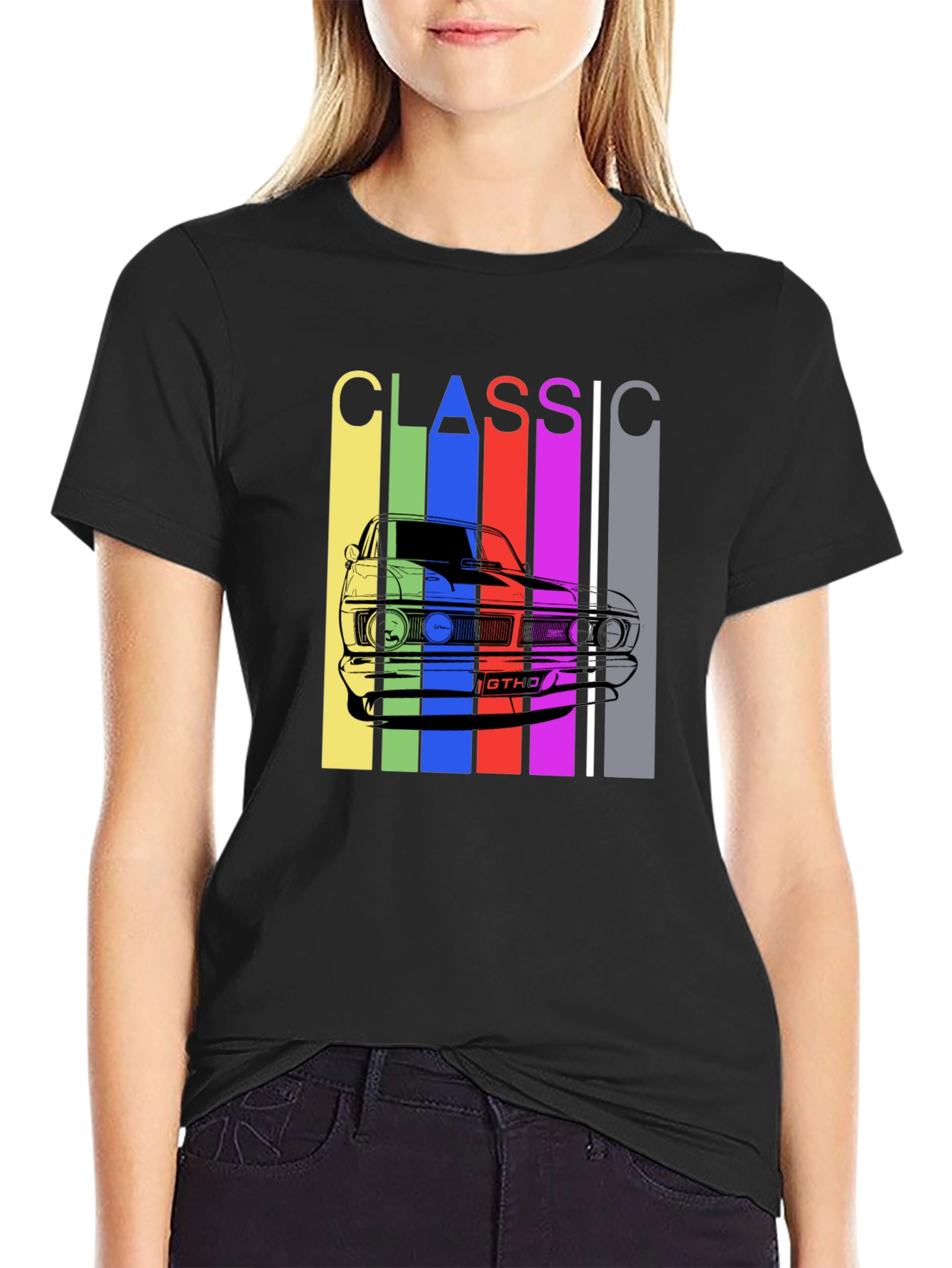 Classic Car T-Shirt - Retro Style Mens Tee