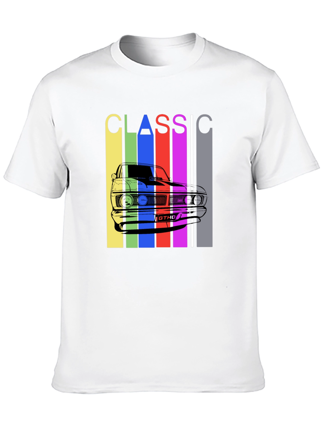 Classic Car T-Shirt - Retro Style Mens Tee