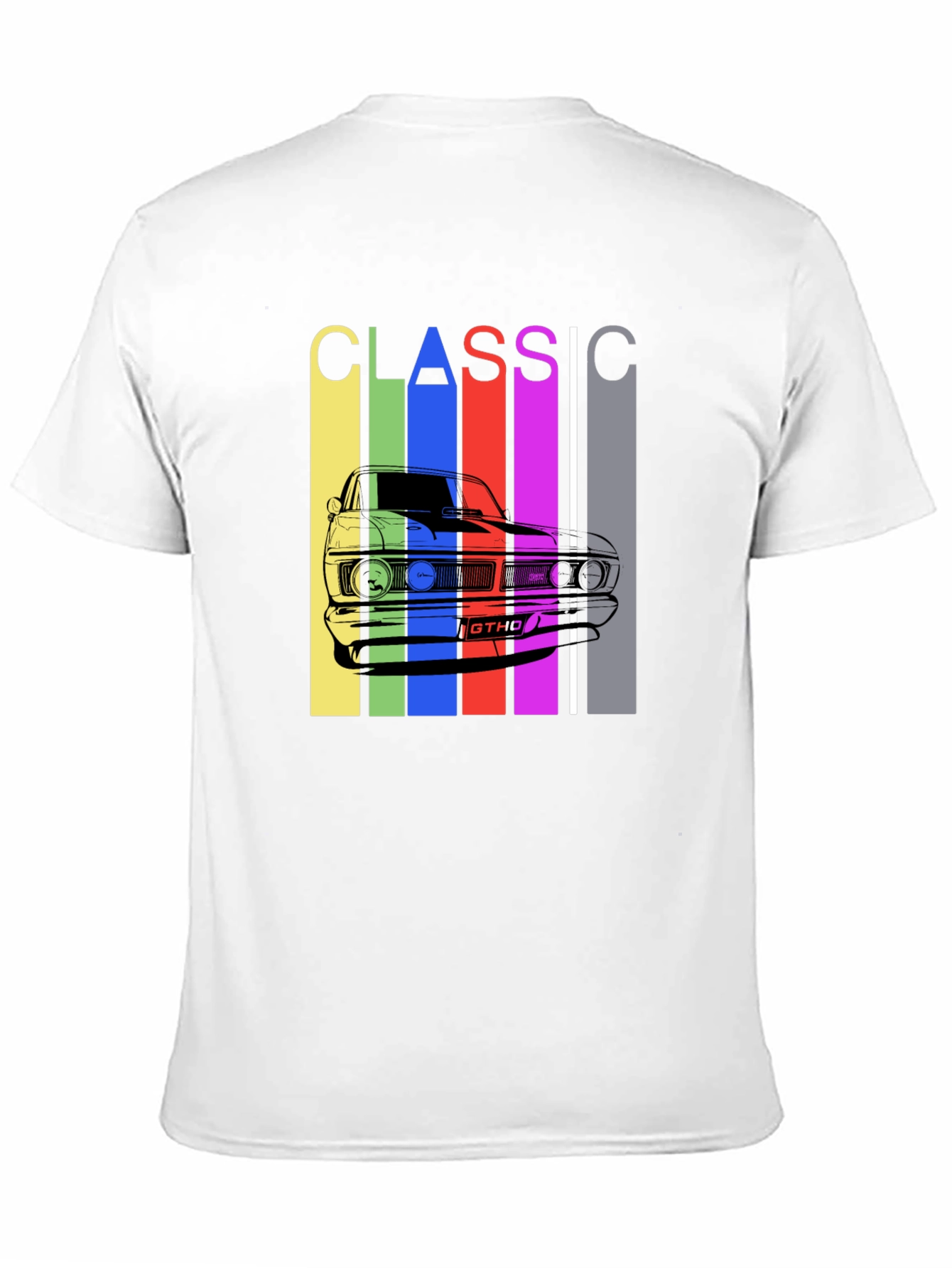 Classic Car T-Shirt - Retro Style Mens Tee
