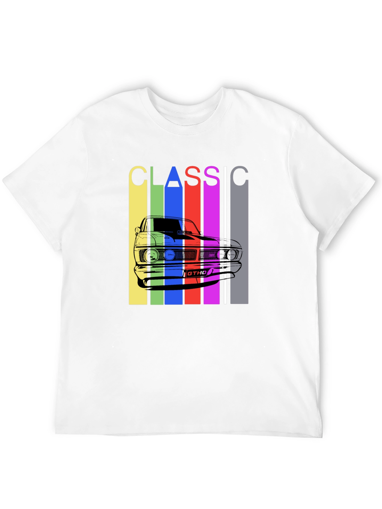 Classic Car T-Shirt - Retro Style Mens Tee