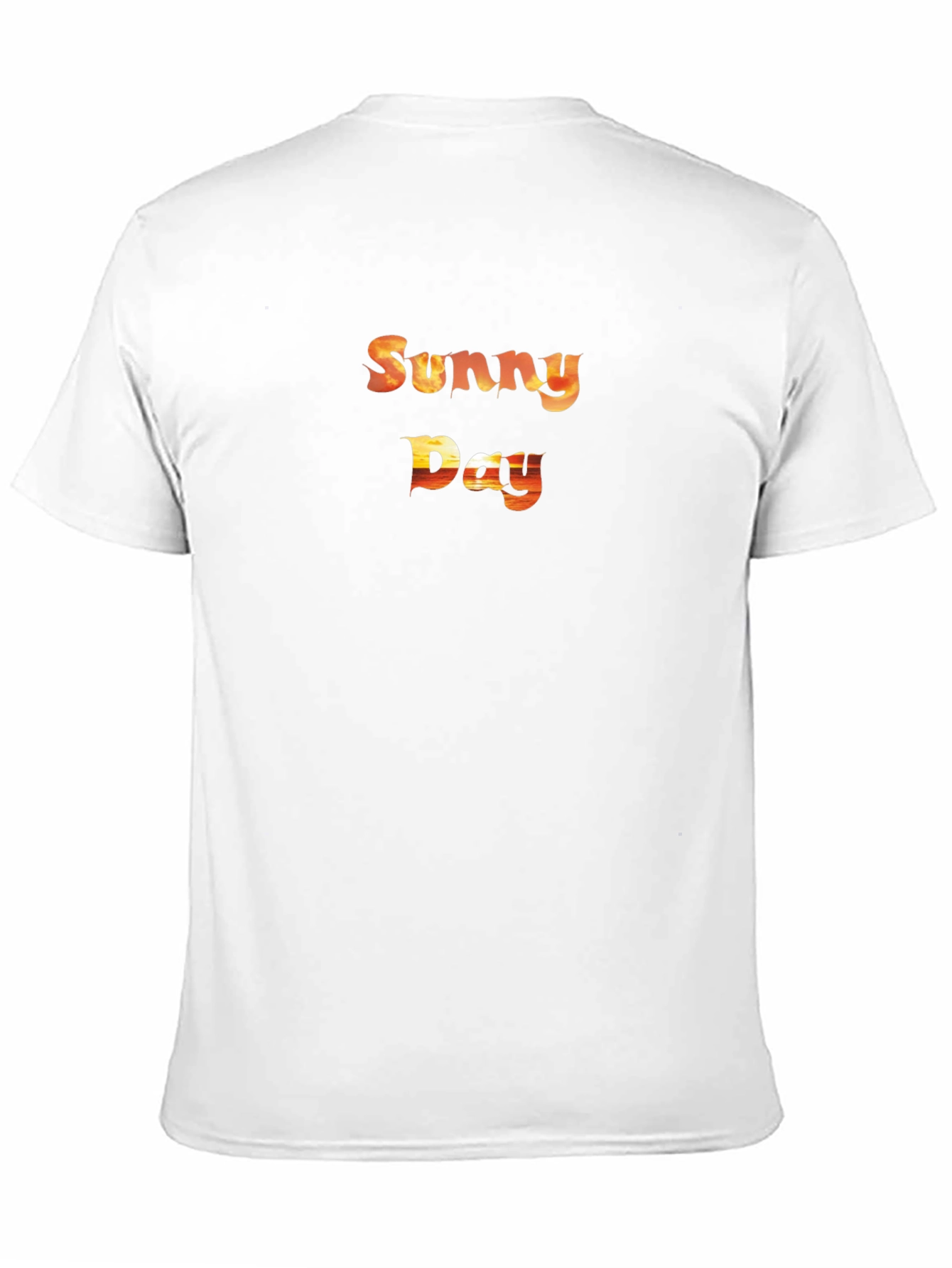 Sunny Day Graphic Black T-Shirt