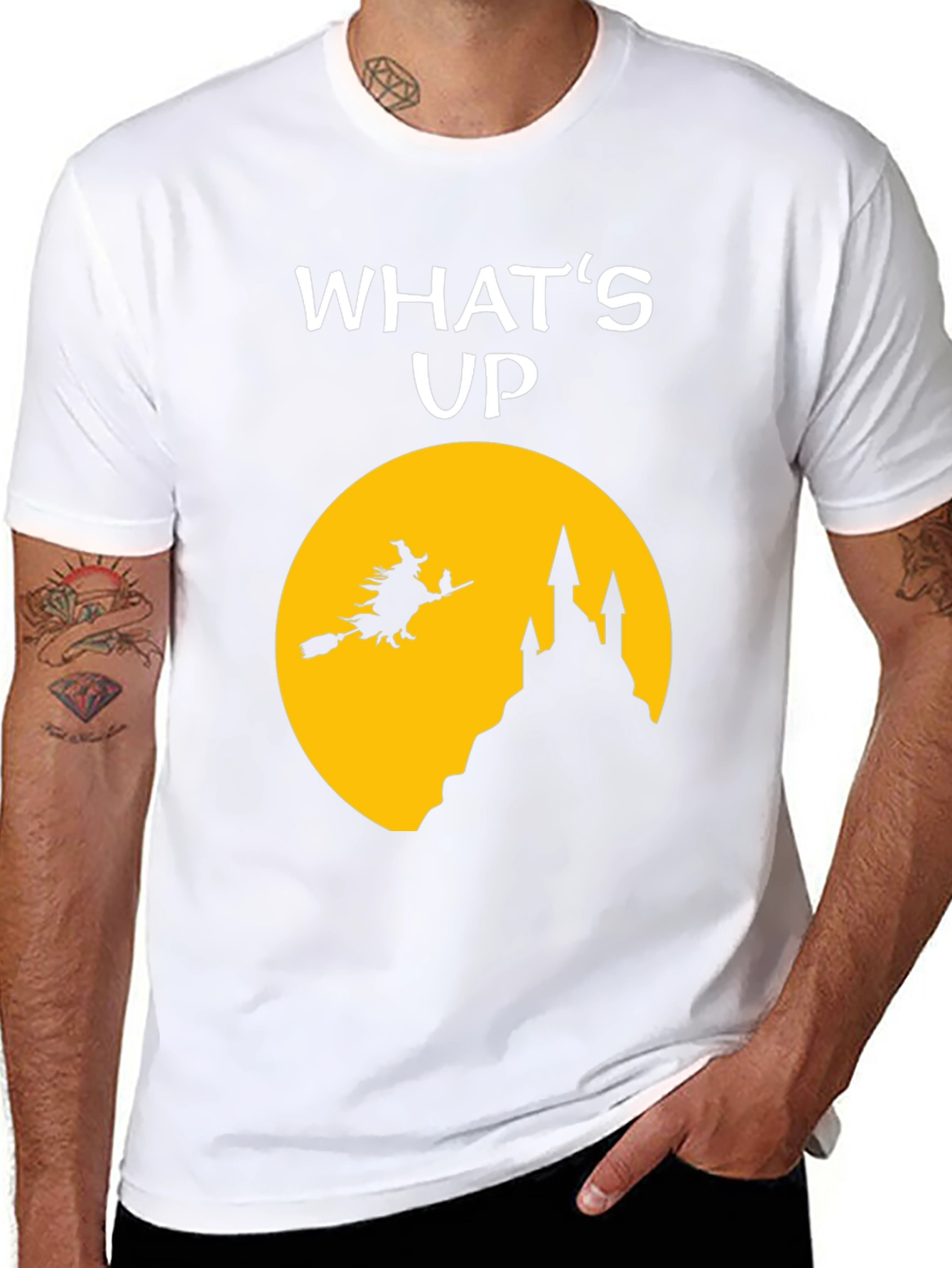 Halloween Witch Whats Up T-Shirt
