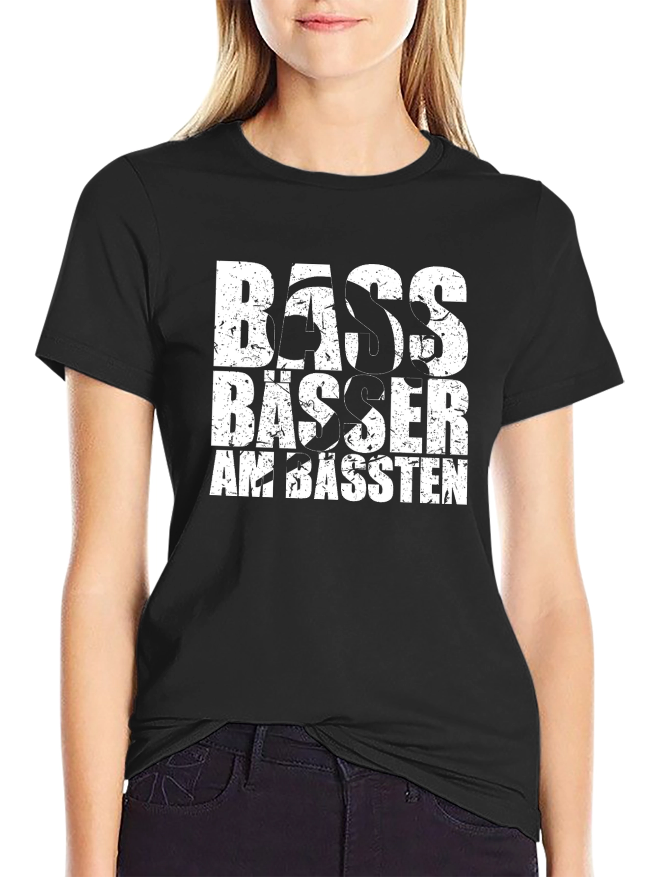 Bass Guitar Musician Black T-Shirt