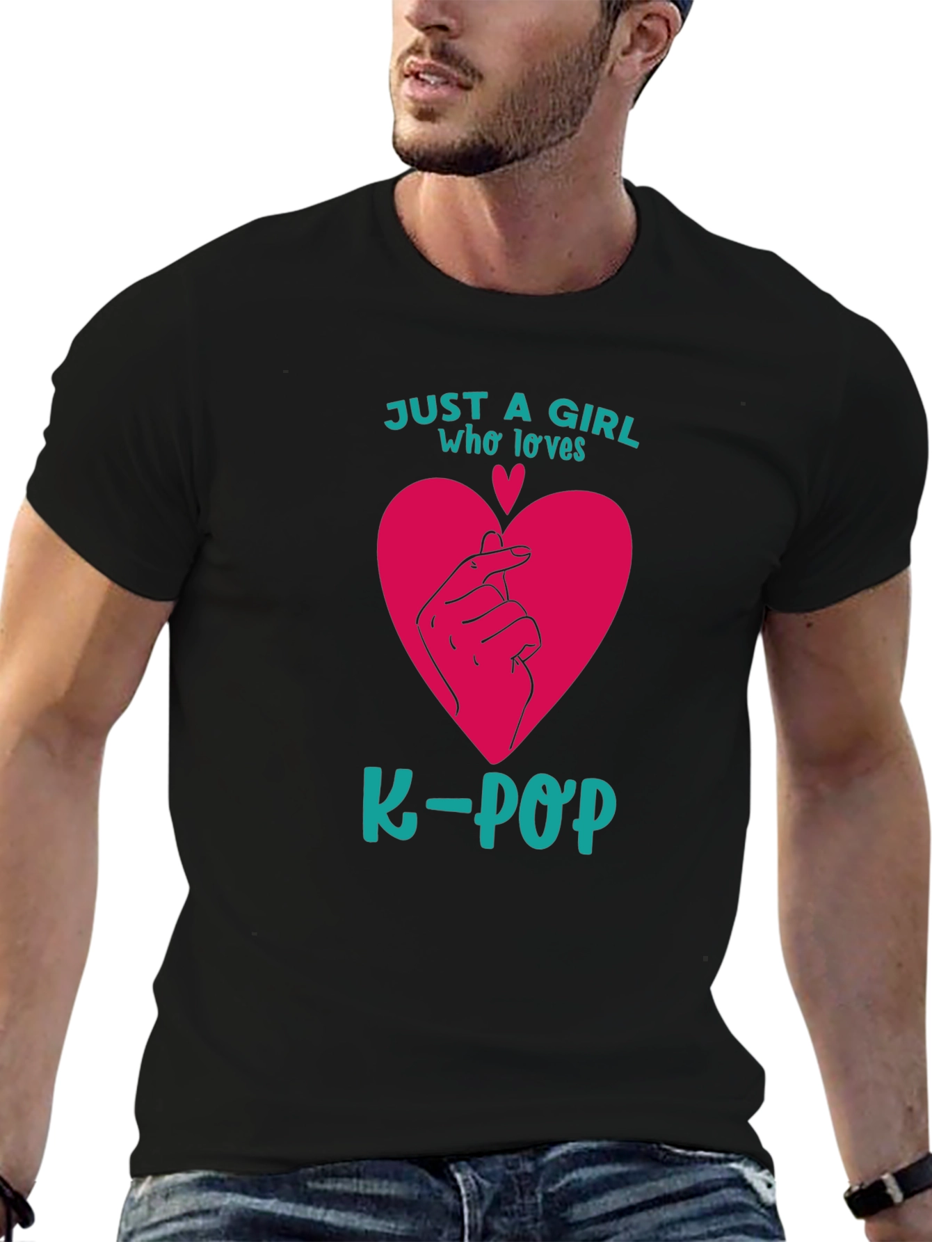 Just A Girl Who Loves K-Pop T-Shirt
