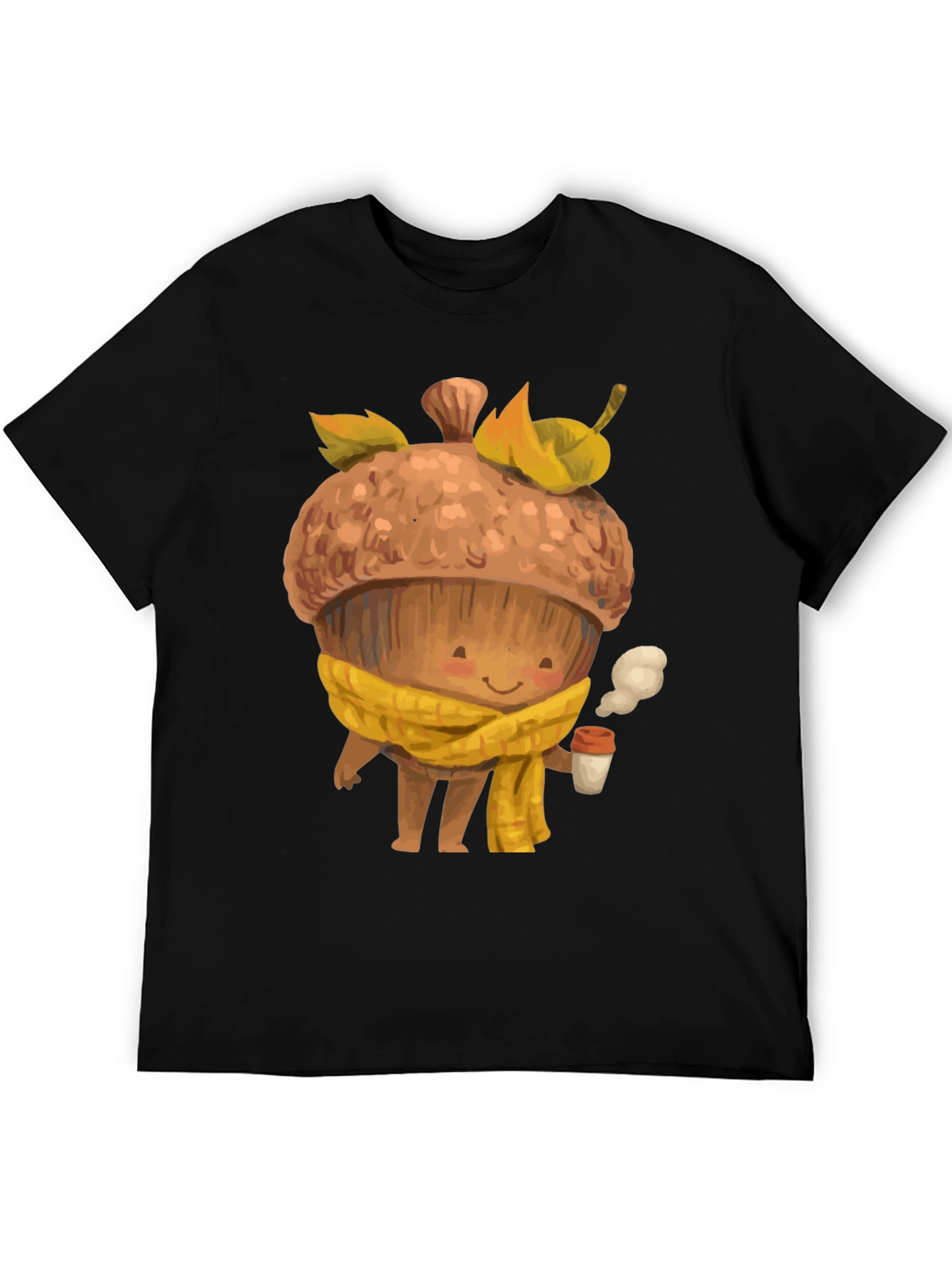 Cute Acorn Coffee Lover T-Shirt