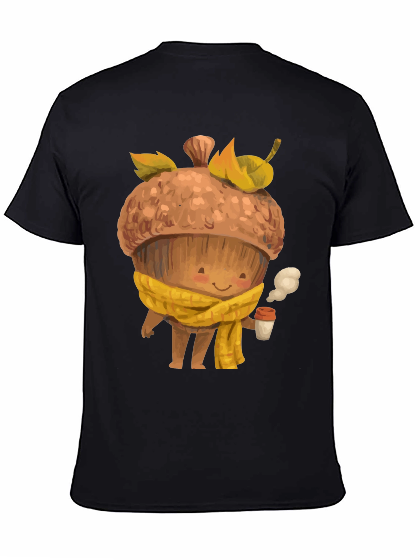 Cute Acorn Coffee Lover T-Shirt