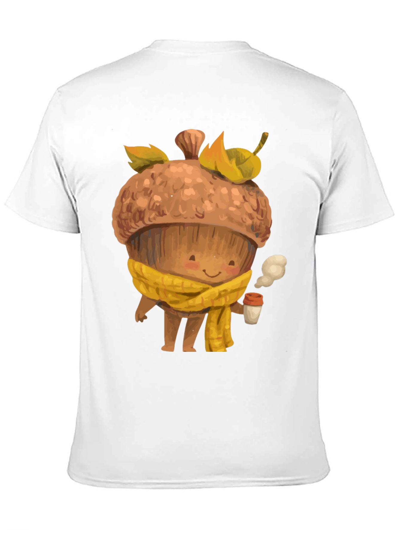 Cute Acorn Coffee Lover T-Shirt
