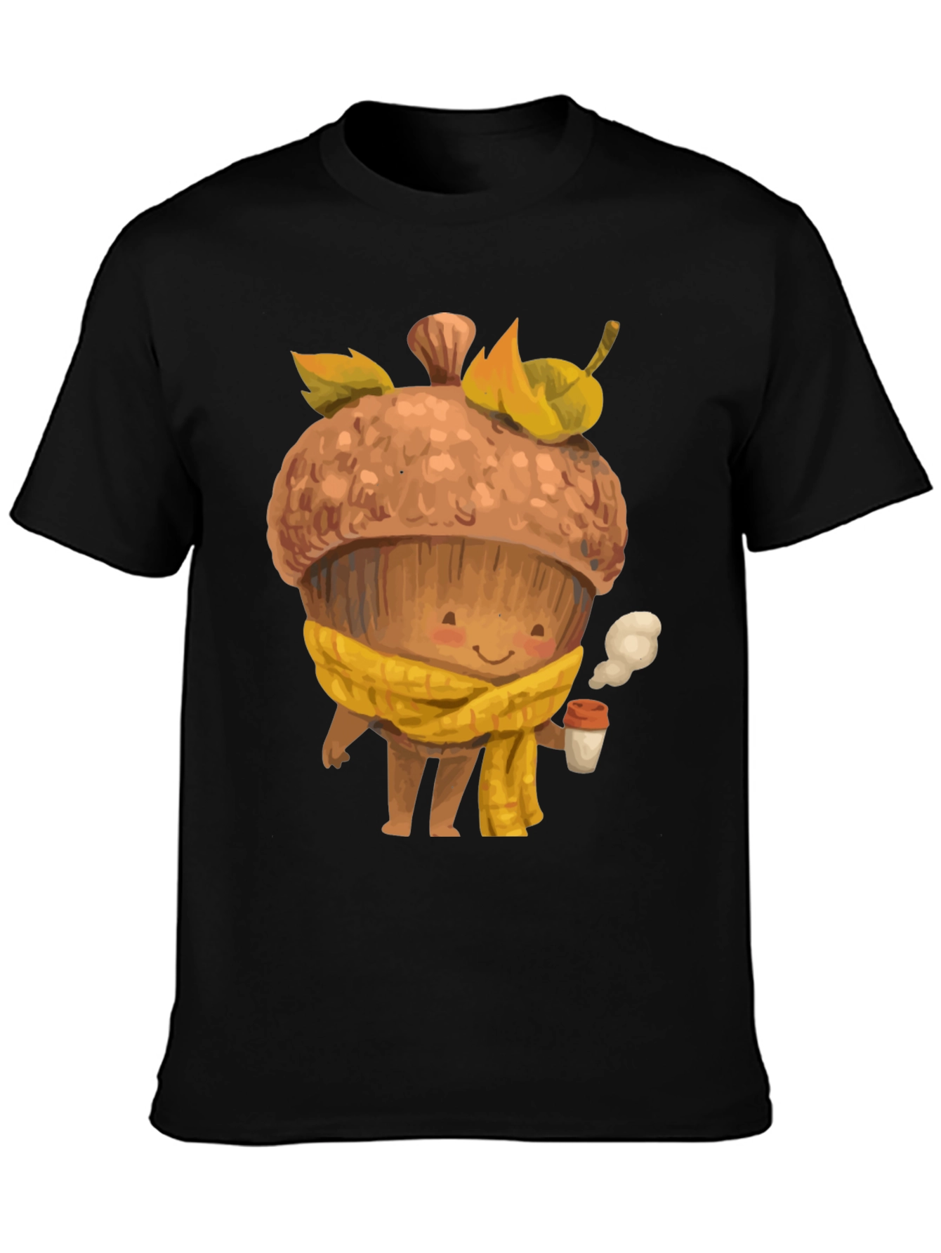 Cute Acorn Coffee Lover T-Shirt