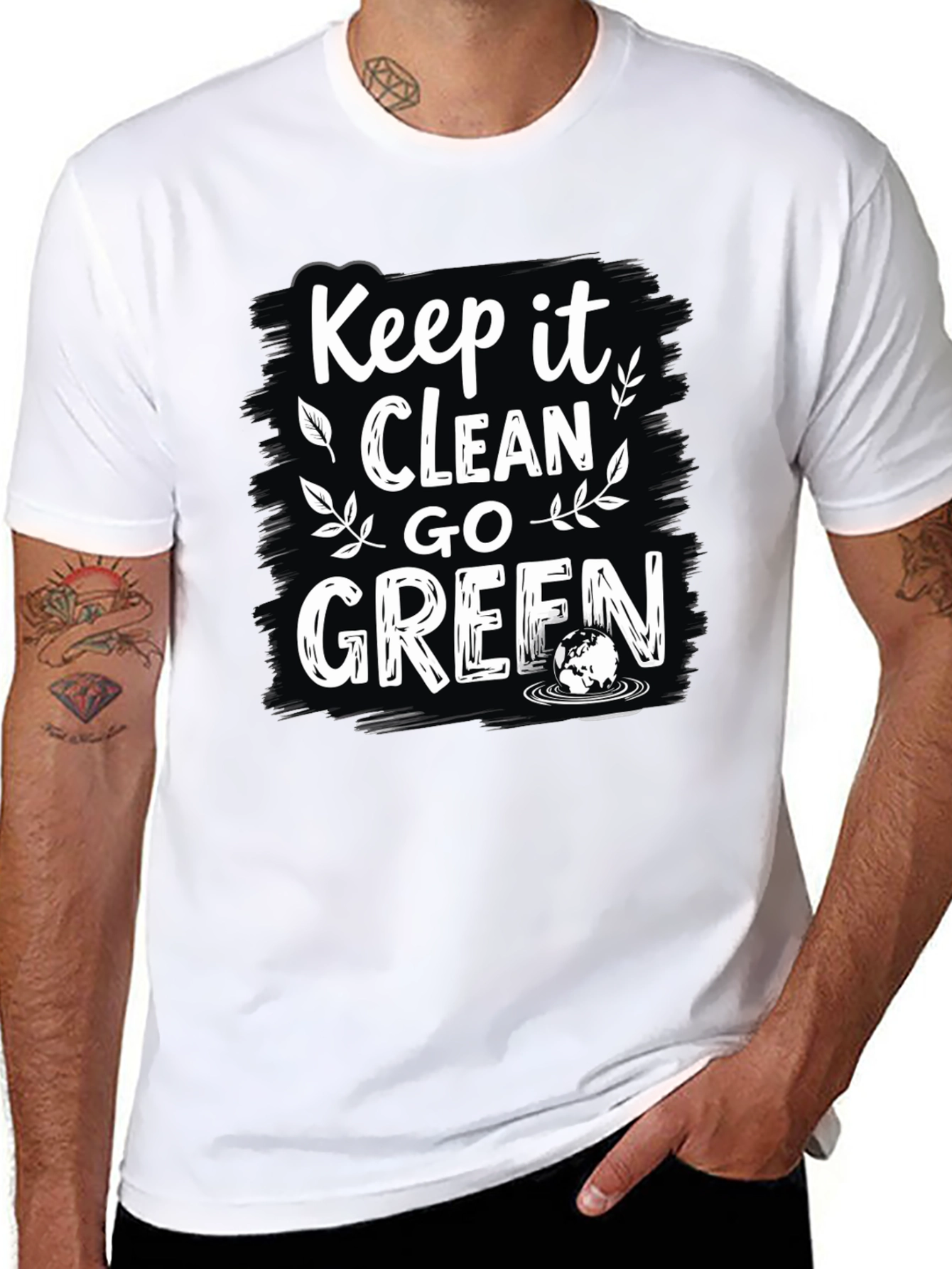Eco-Friendly Keep it Clean Go Green T-Shirt