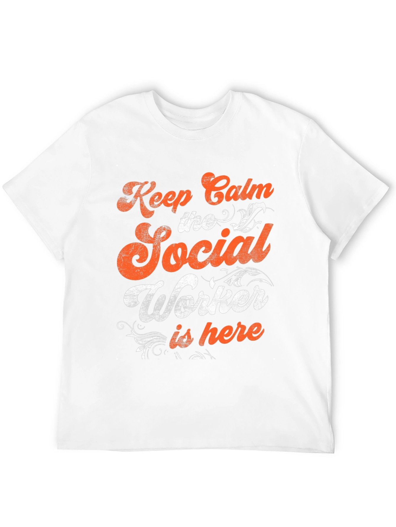 Social Worker T-Shirt - Keep Calm Funny Tee