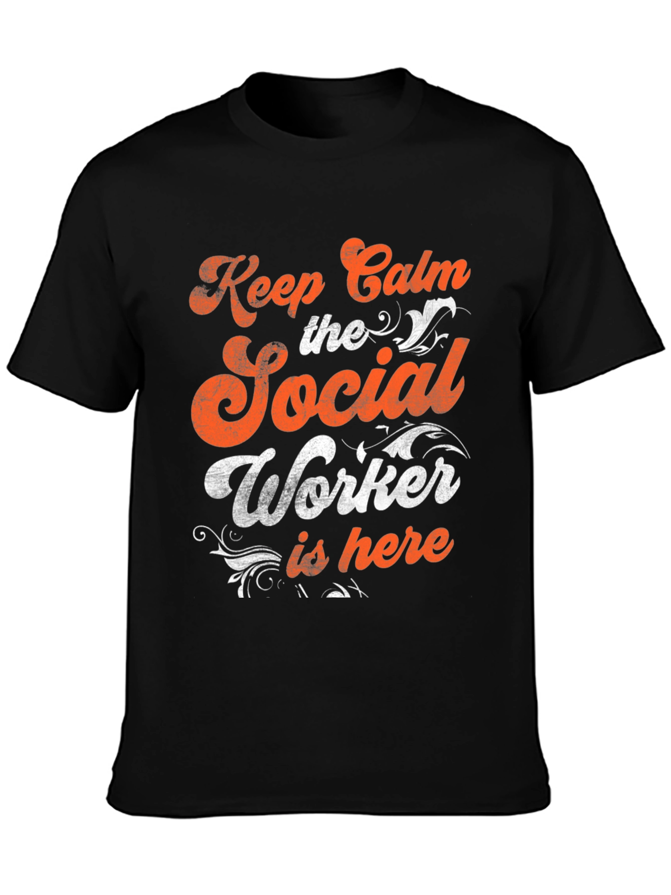 Social Worker T-Shirt - Keep Calm Funny Tee