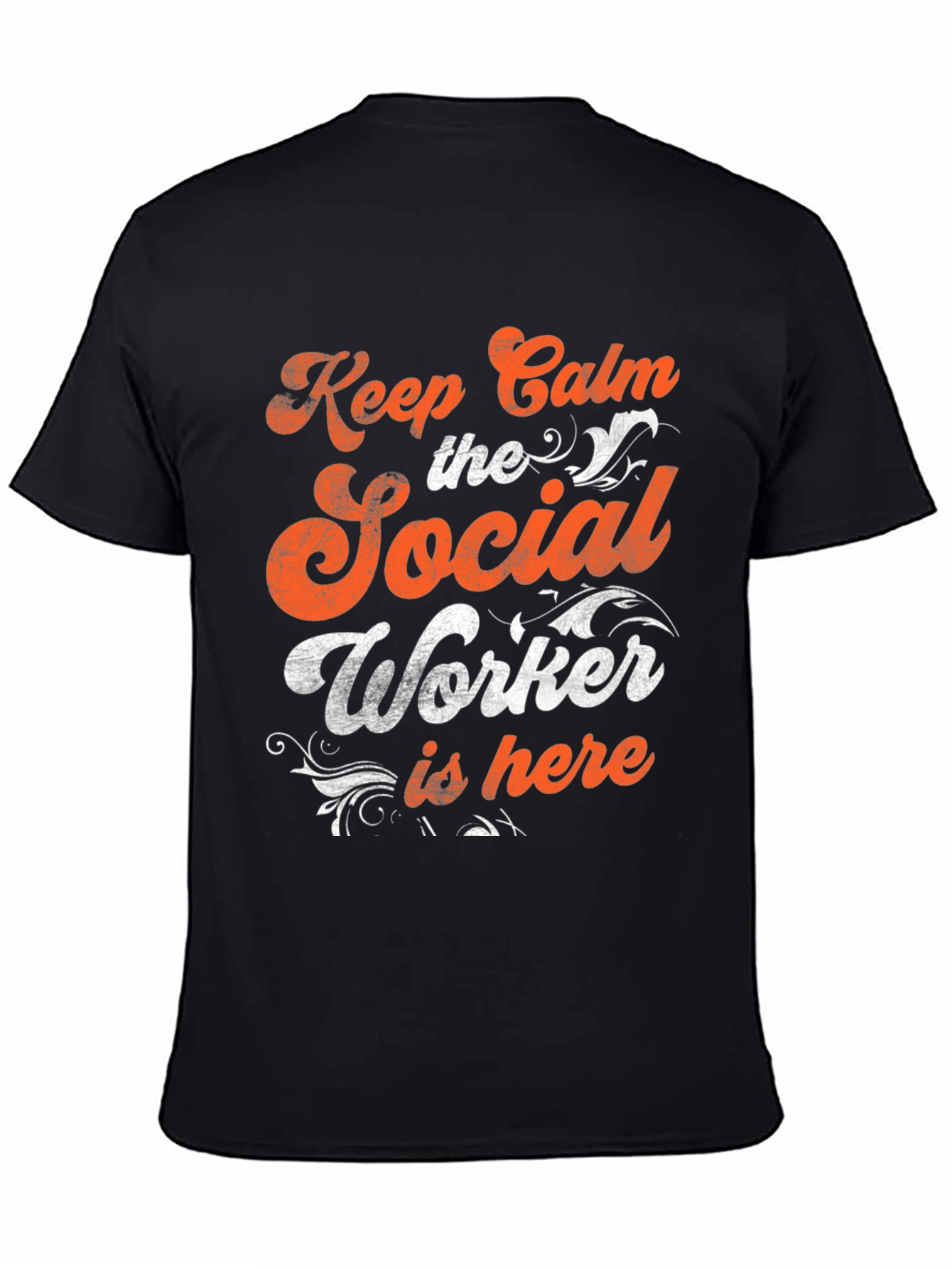 Social Worker T-Shirt - Keep Calm Funny Tee
