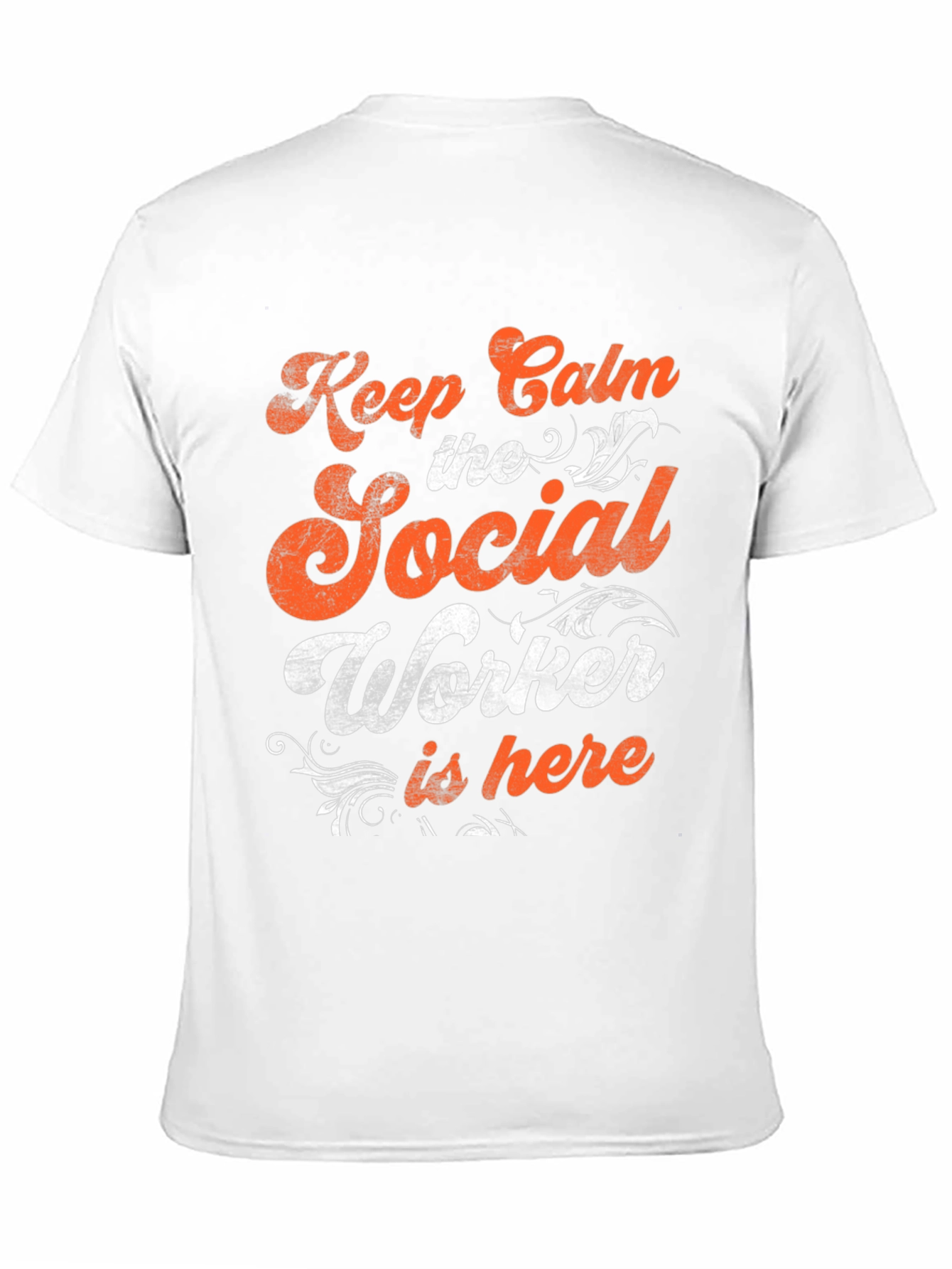 Social Worker T-Shirt - Keep Calm Funny Tee