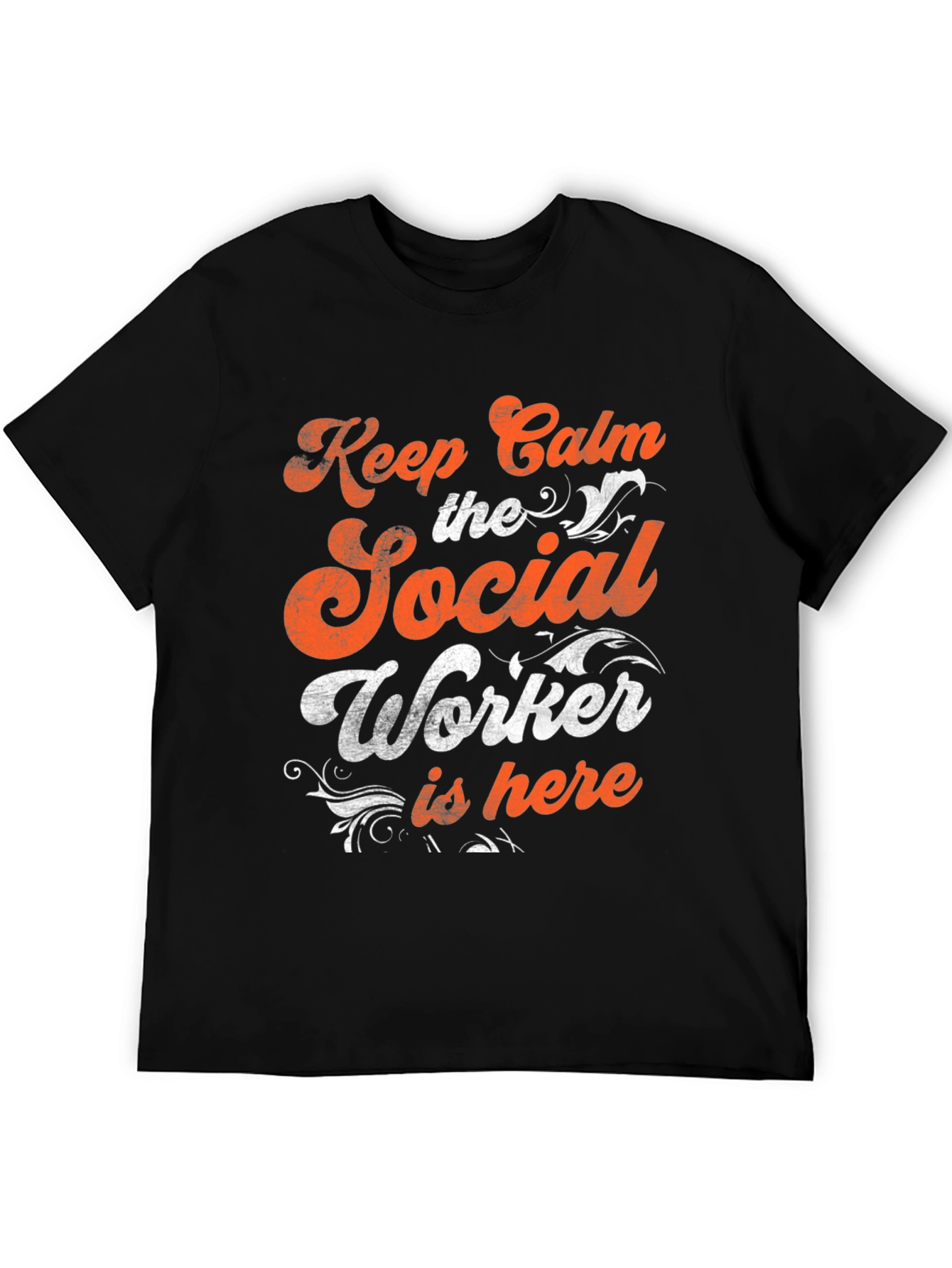 Social Worker T-Shirt - Keep Calm Funny Tee