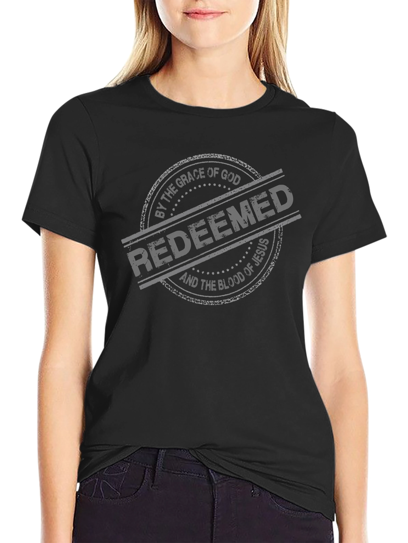 Redeemed Graphic Tee - Christian Apparel