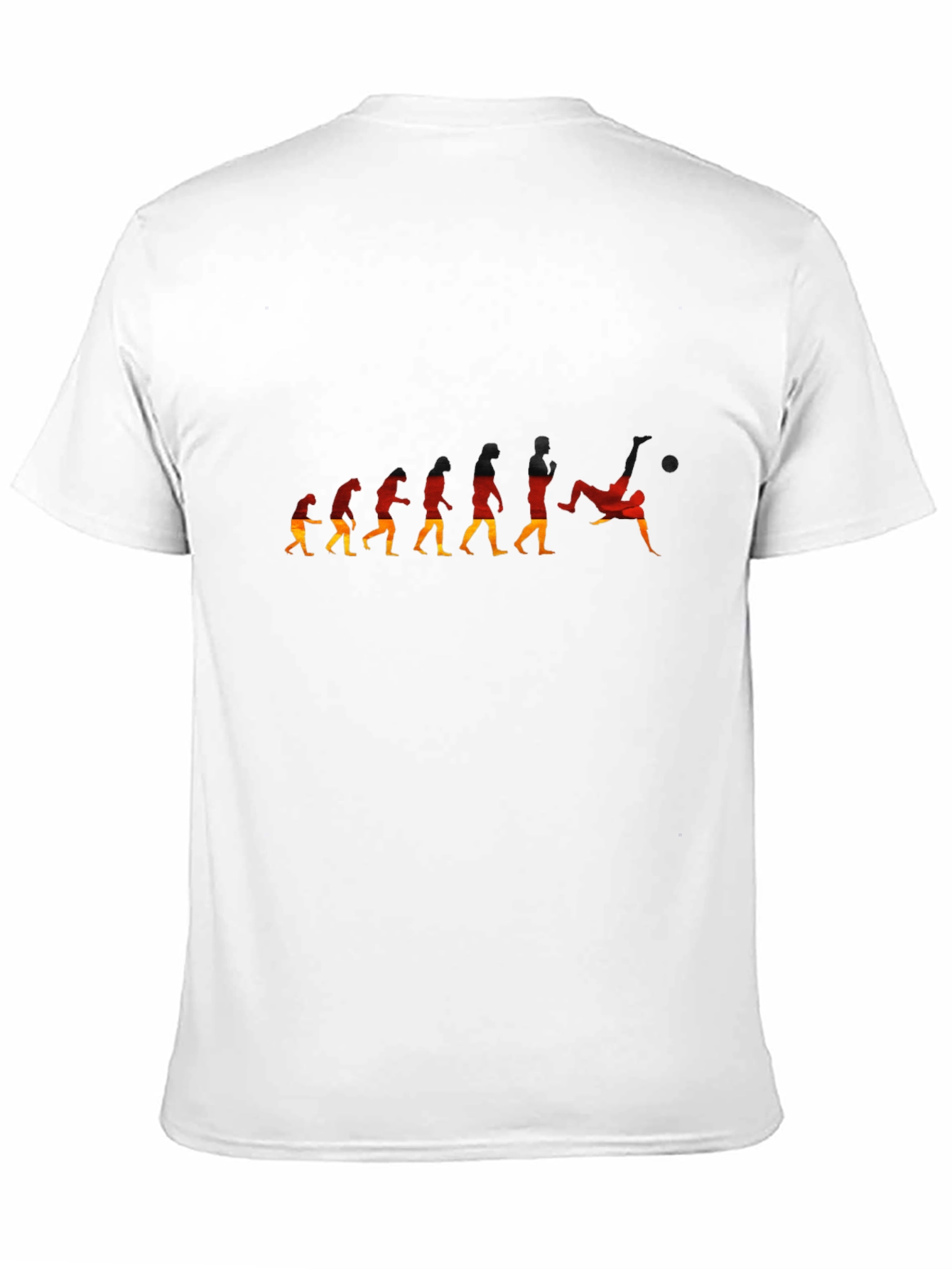 Evolution Soccer Kick T-Shirt - Black Graphic Tee
