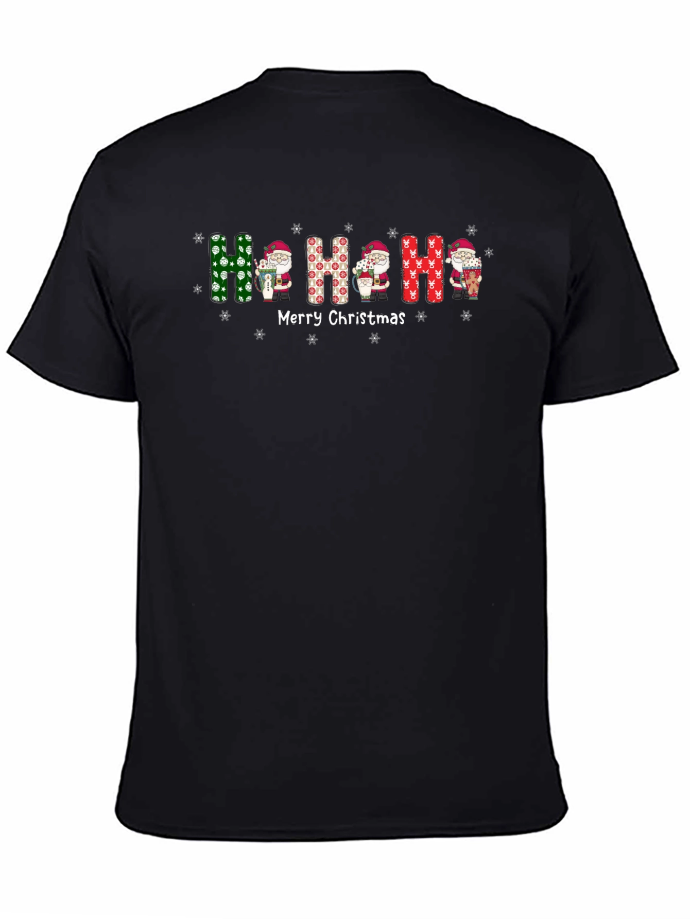 Ho Ho Ho Merry Christmas Santa T-Shirt