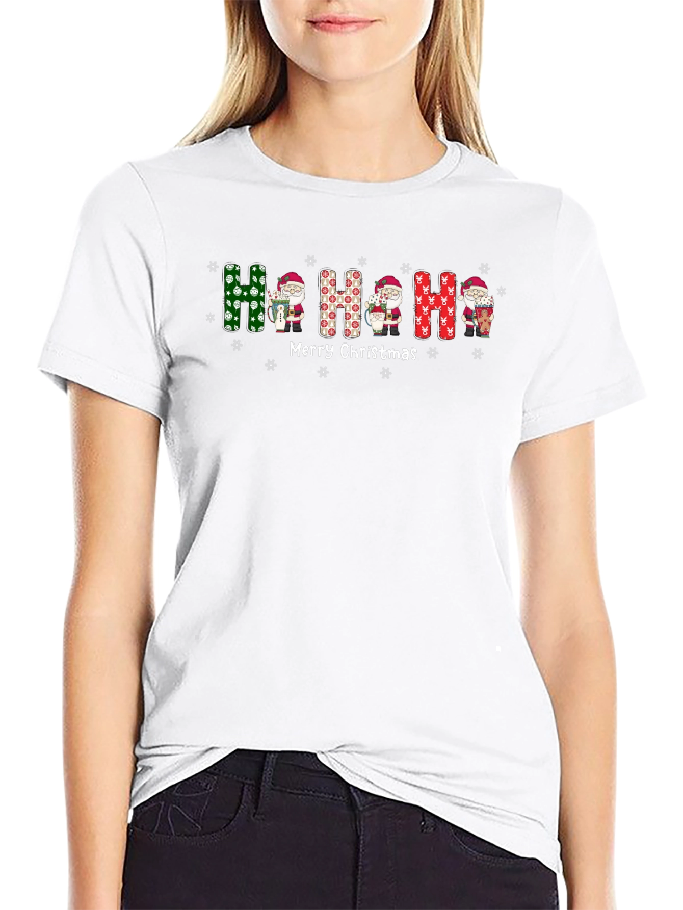 Ho Ho Ho Merry Christmas Santa T-Shirt